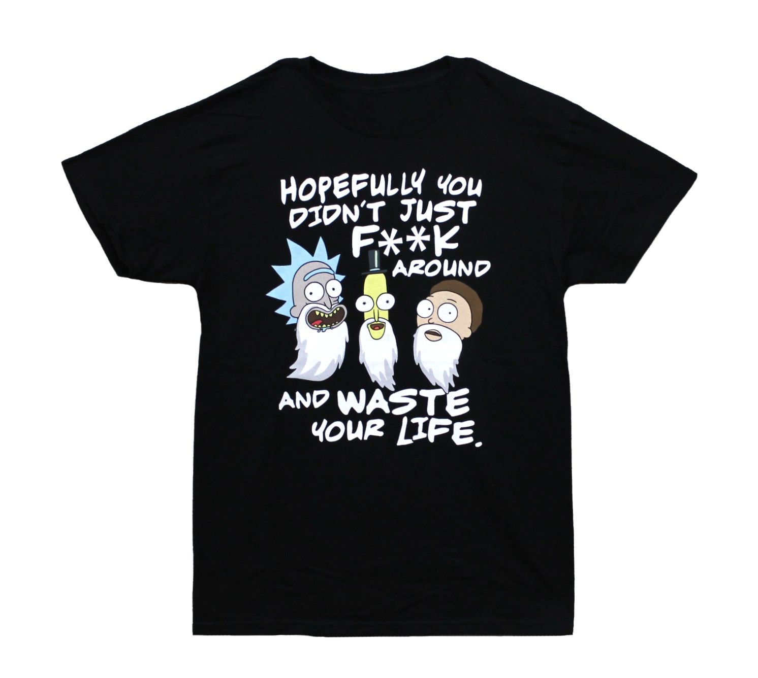 Rick and Morty - Didn't Waste Your Life - Black