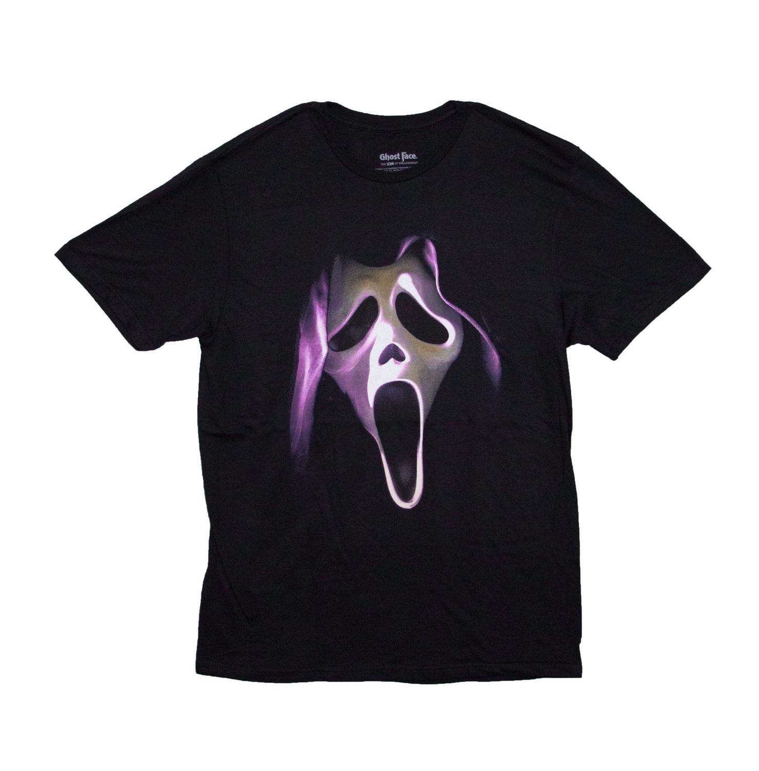 Scream Ghostface White Mask in Hood - Black