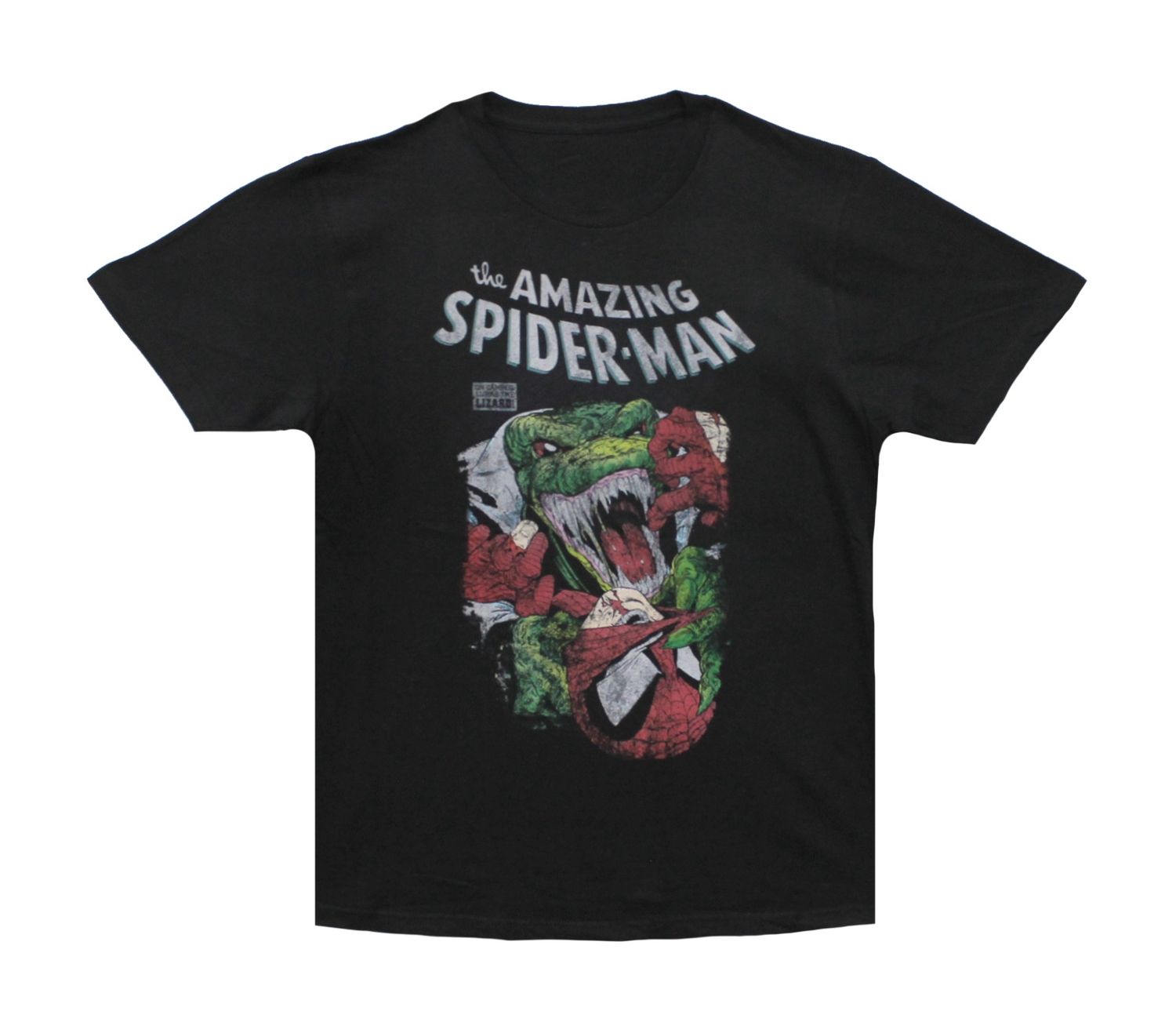 Spiderman and the Lizard - Black