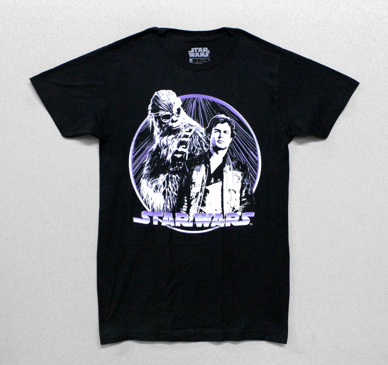 Star Wars - Chewbacca and Han Solo - Black