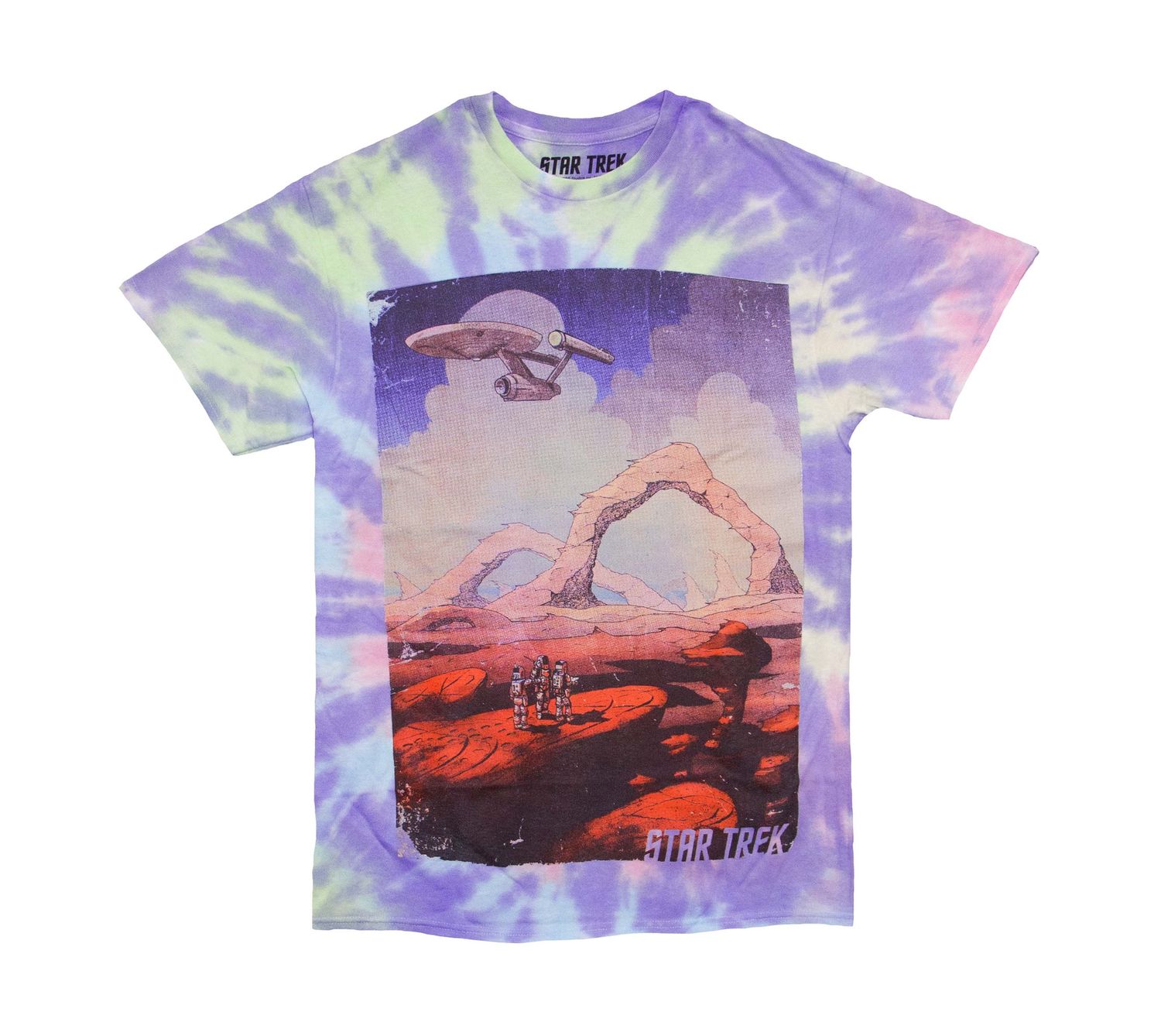 Star Trek - Big Arches Crystal - Tie Dye
