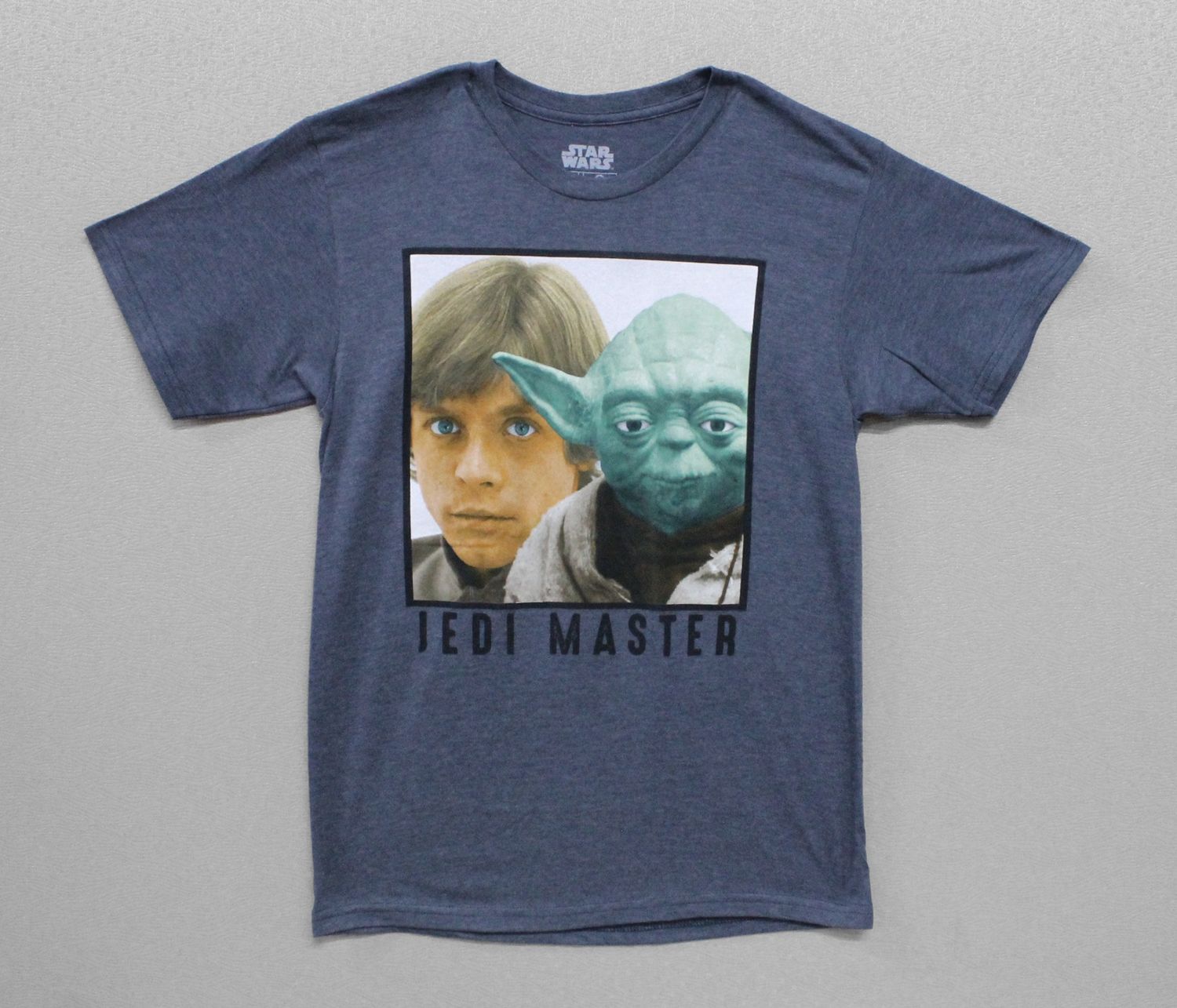 Star Wars - Jedi Master Luke and Yoda - Denim Blue