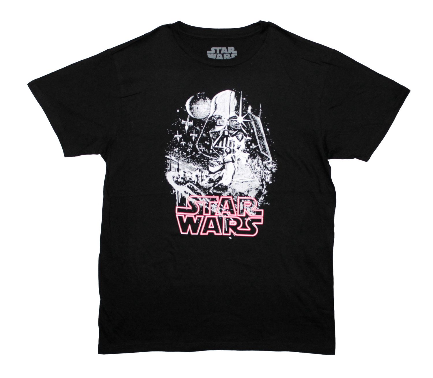 Star Wars New Hope Poster B&amp;W - BLK