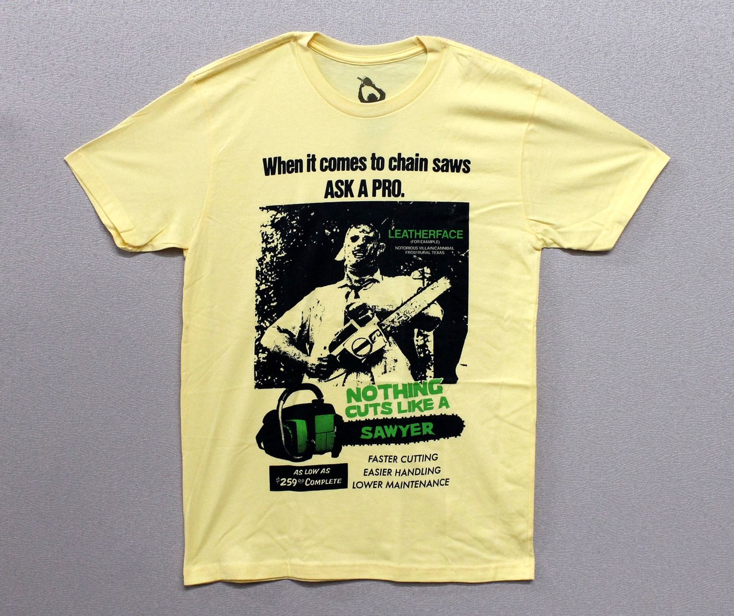 TCM Nothing Cuts Like a Sawyer - Bright Yellow