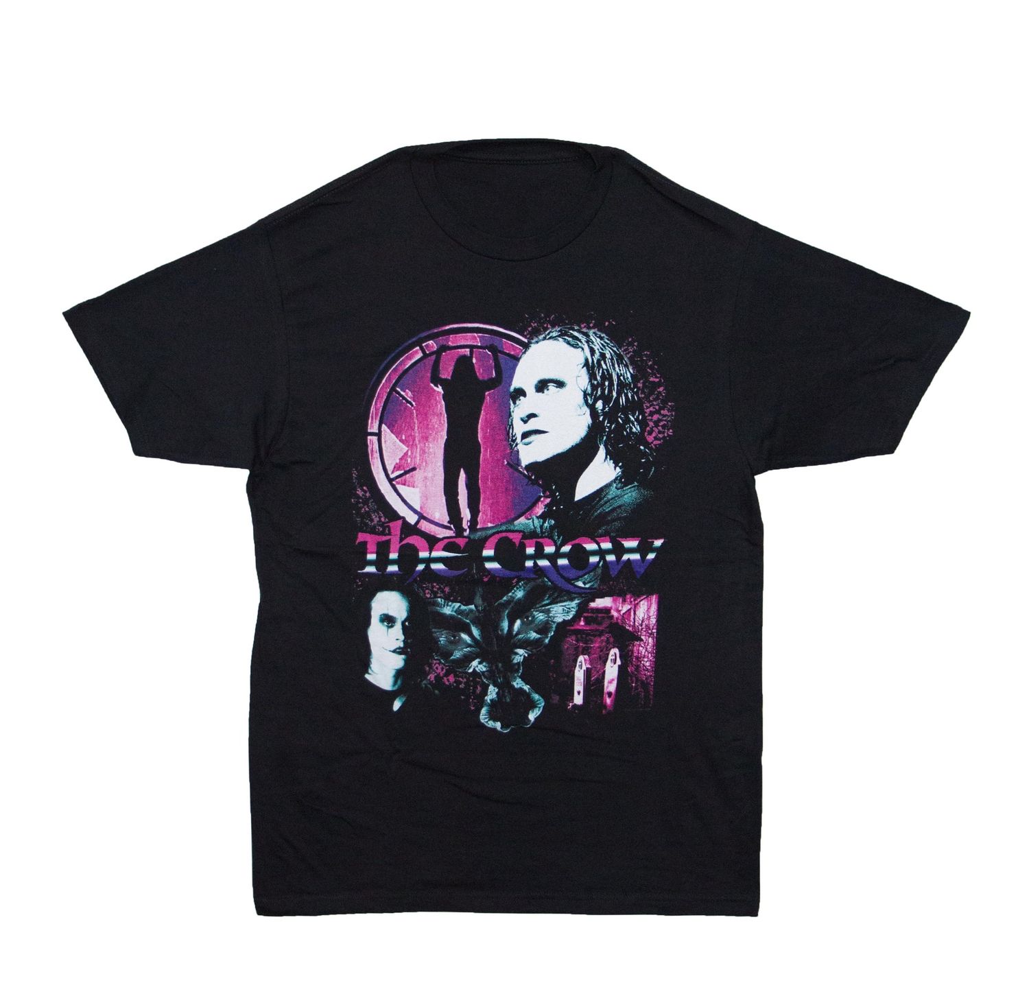 The Crow - Gradient Collage - BLK