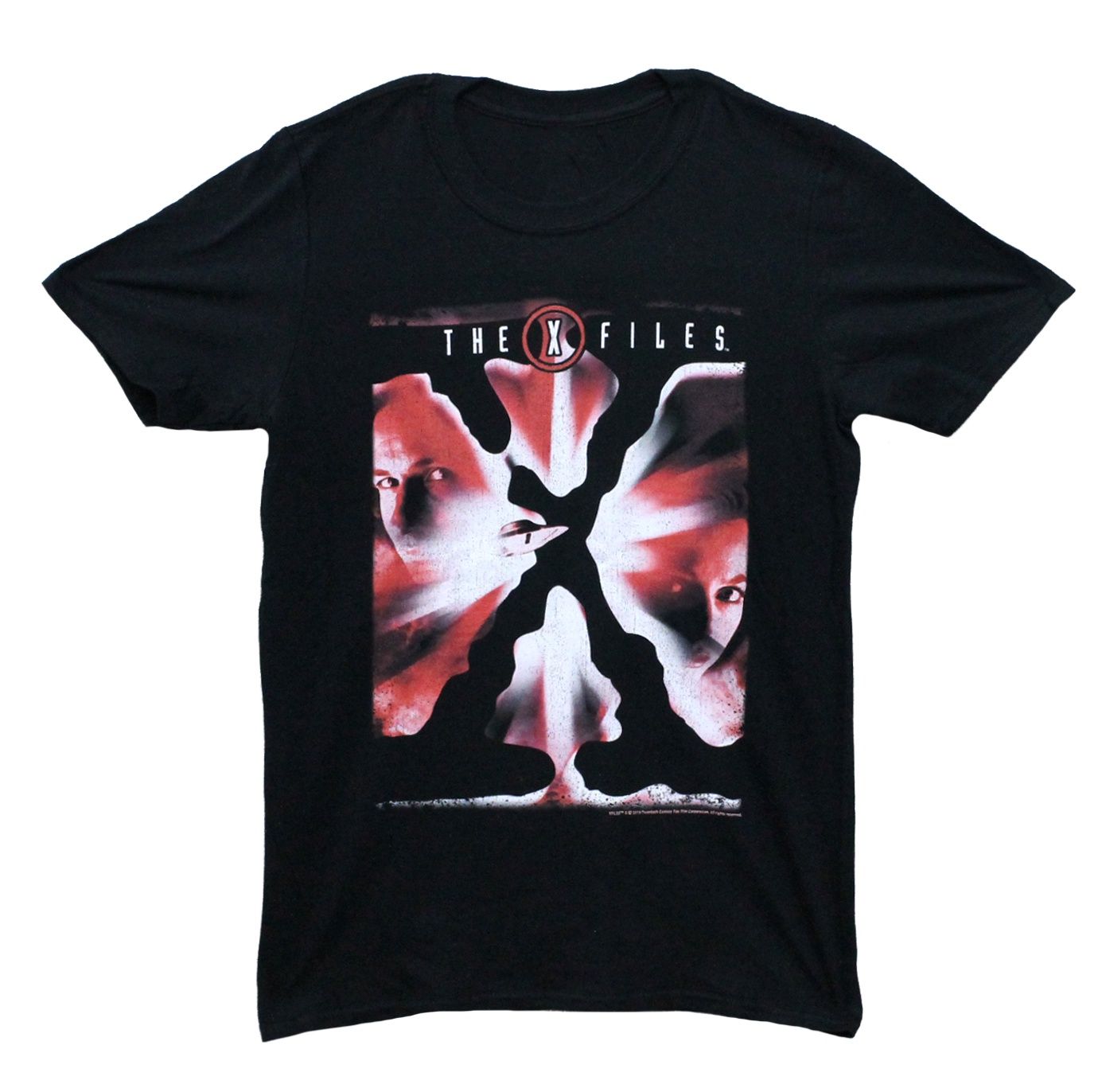 The X-Files - Red with Cast Faces - Black