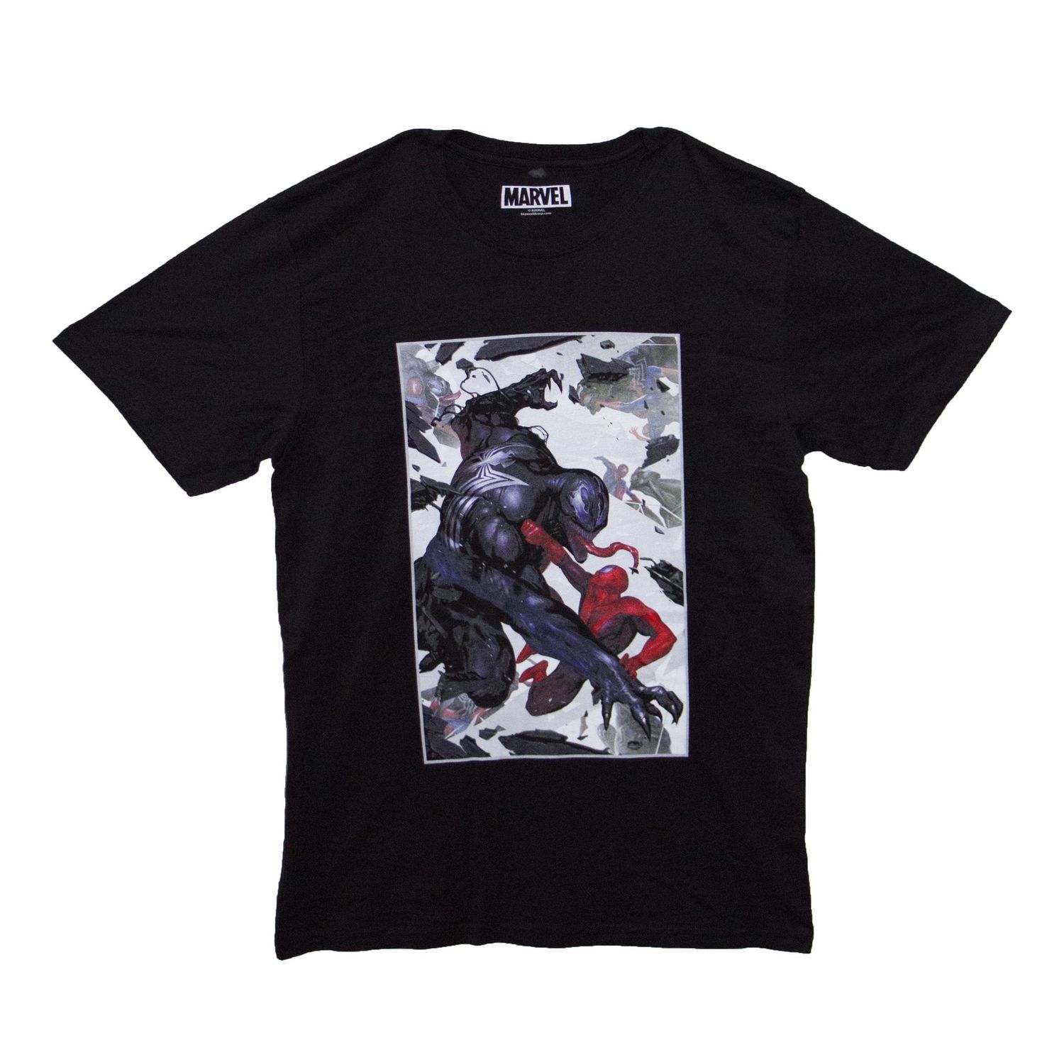 Venom Vs Spiderman Comic - Black