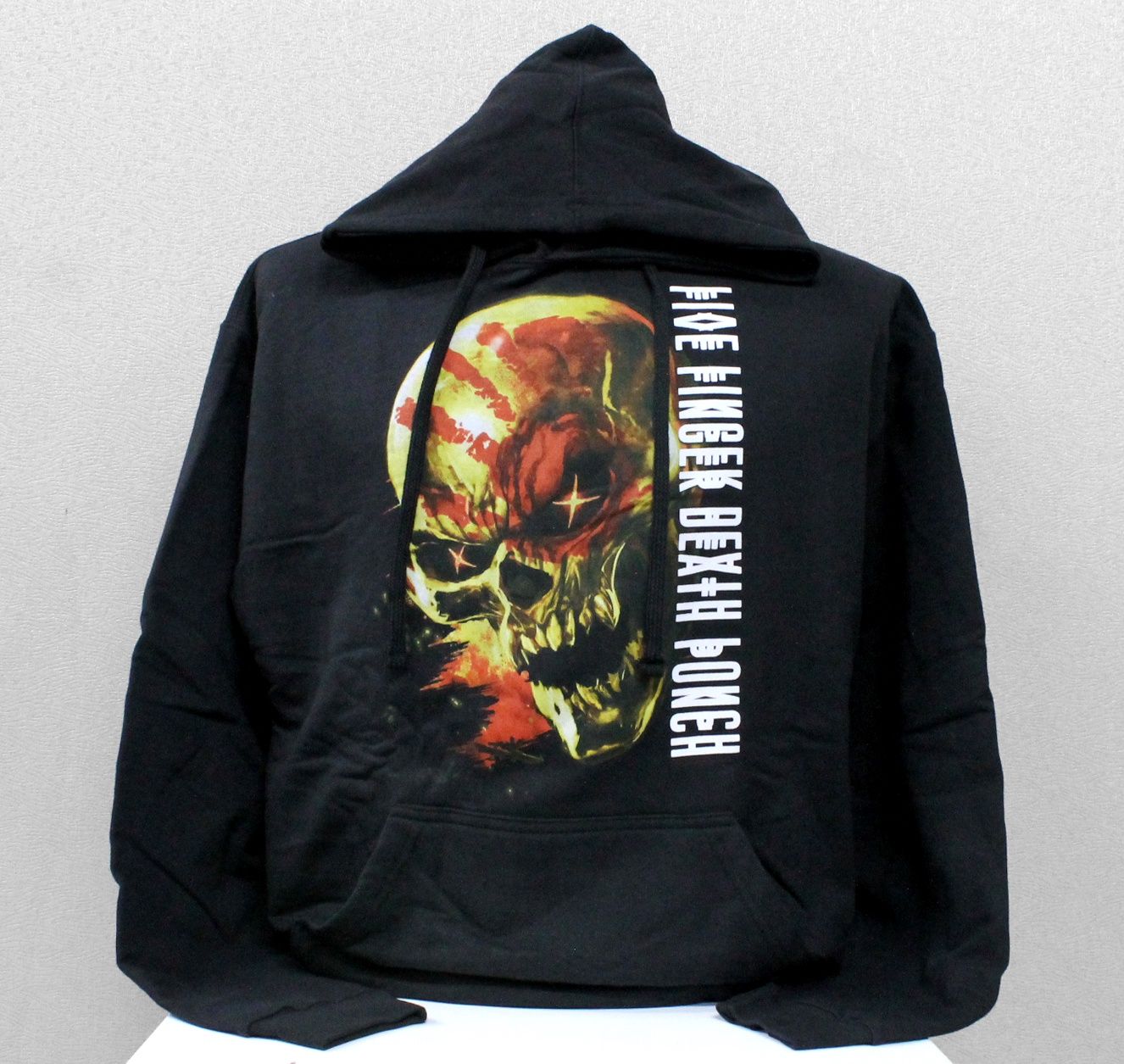 Five Finger Death Punch Skull Pullover Hoodie - Black