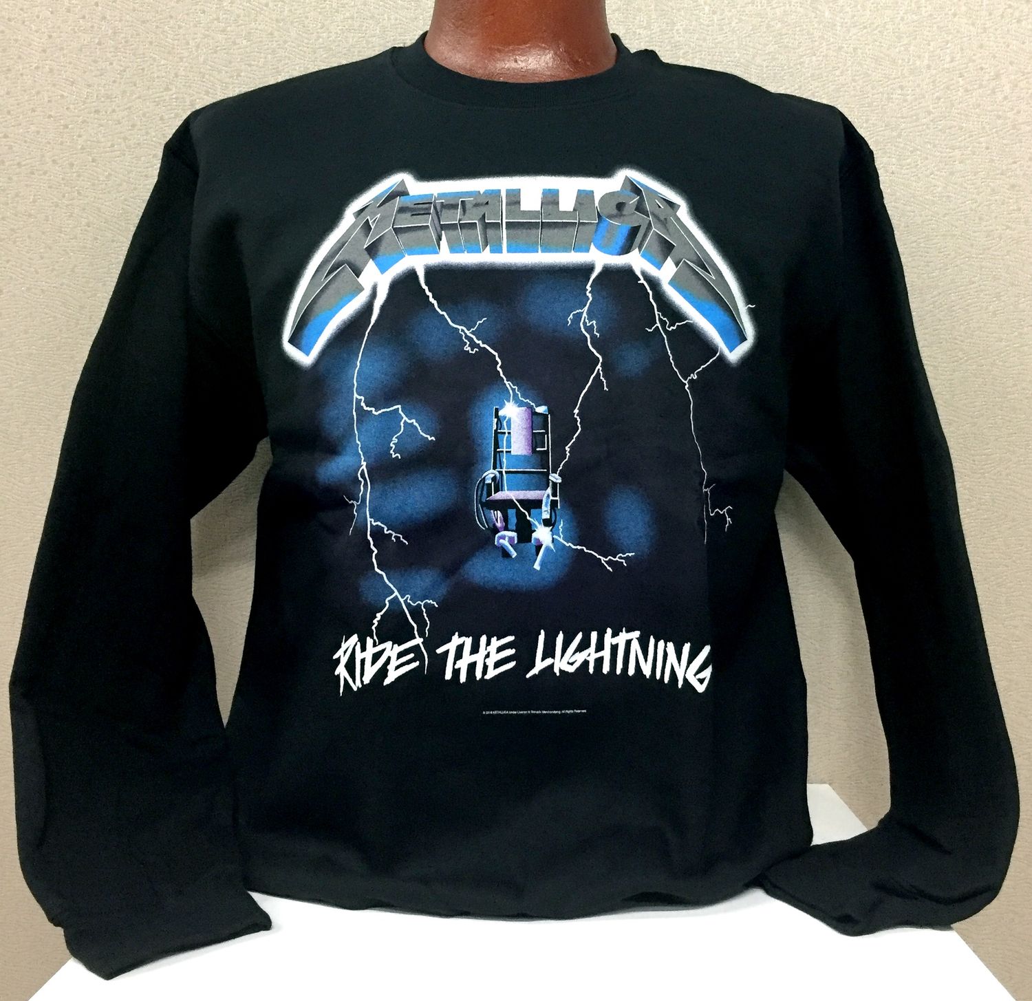 Metallica Ride the Lightning Crewneck Sweater
