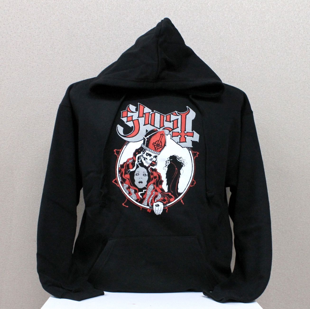 Ghost Possession Pullover Hoodie-Black