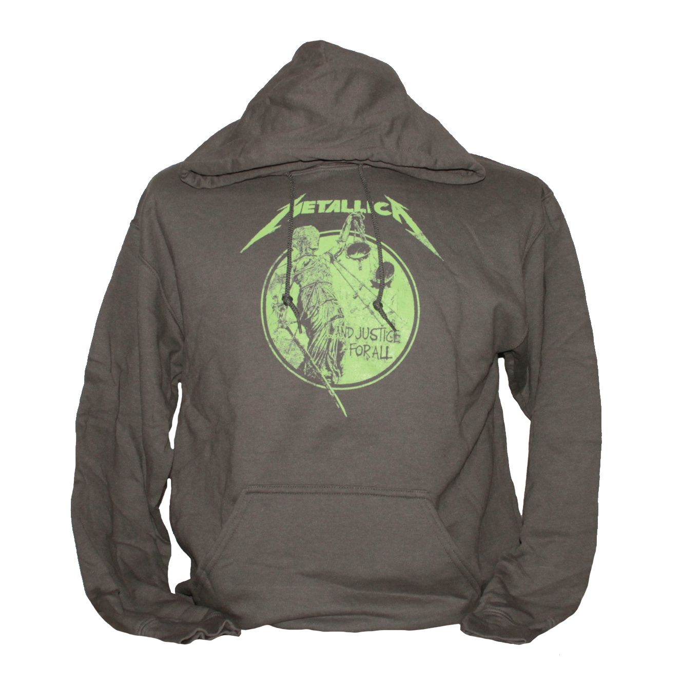 Metallica Justice Neon Hoodie - GRY