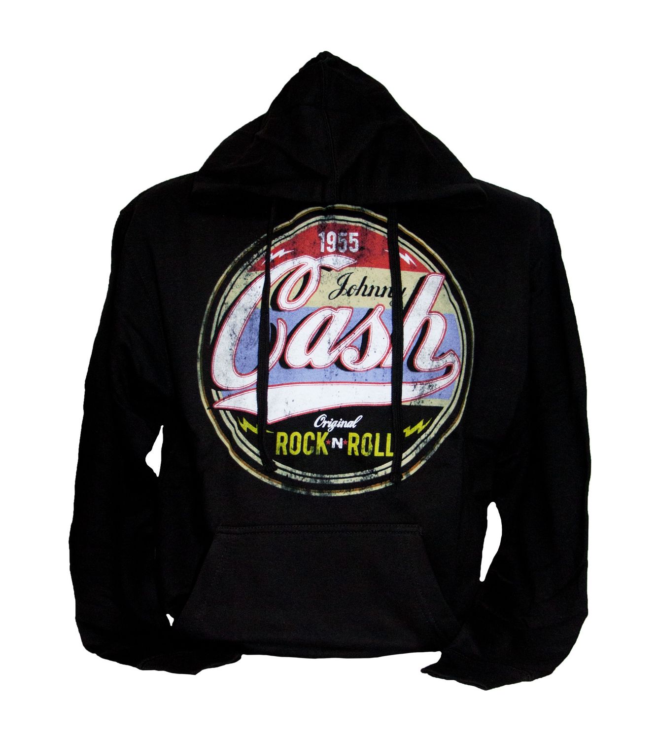 Johnny Cash - Original Rock and Roll Hoodie - BLK