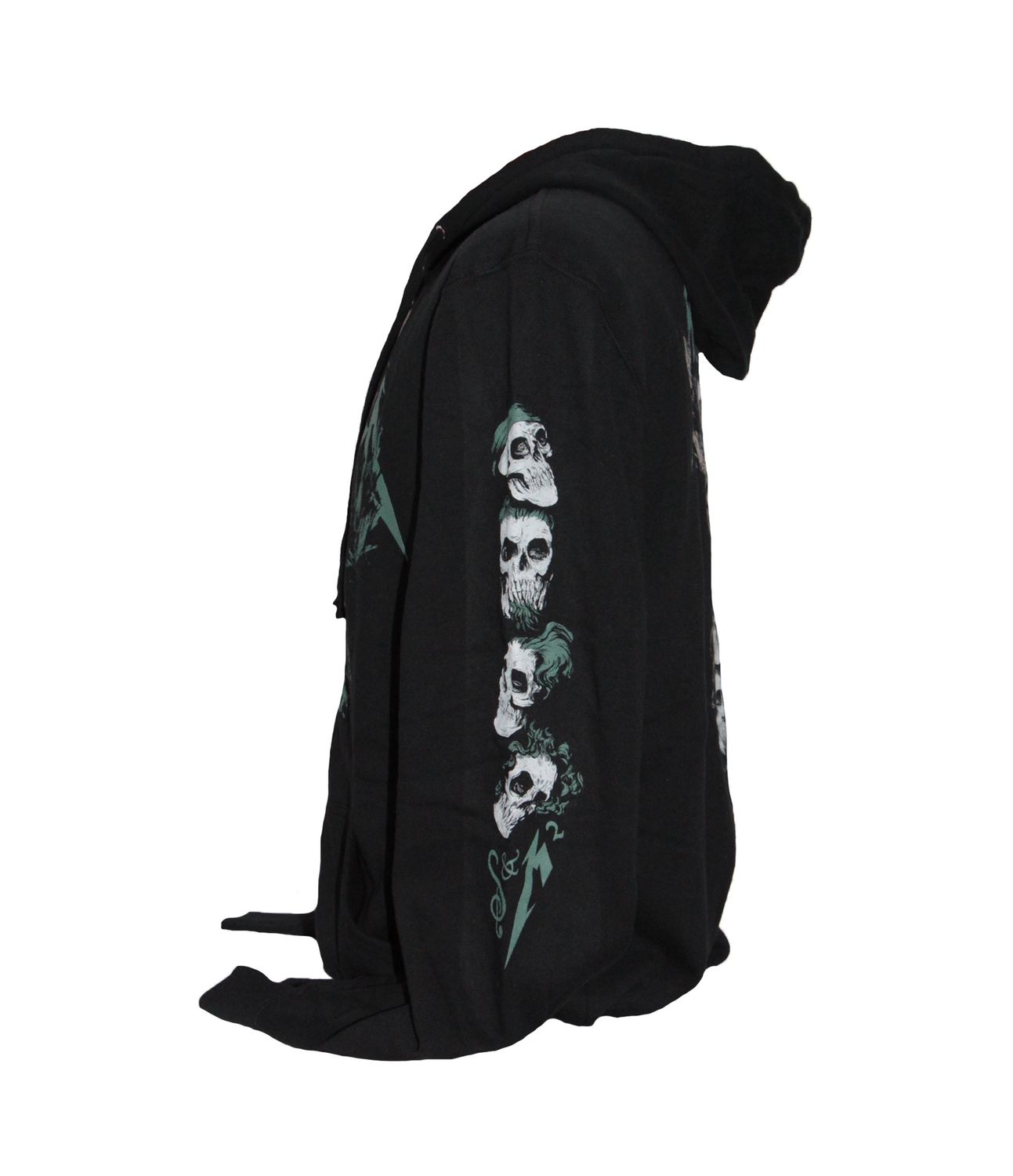 Metallica S&amp;M Moose Zip-Up Hoodie - Black