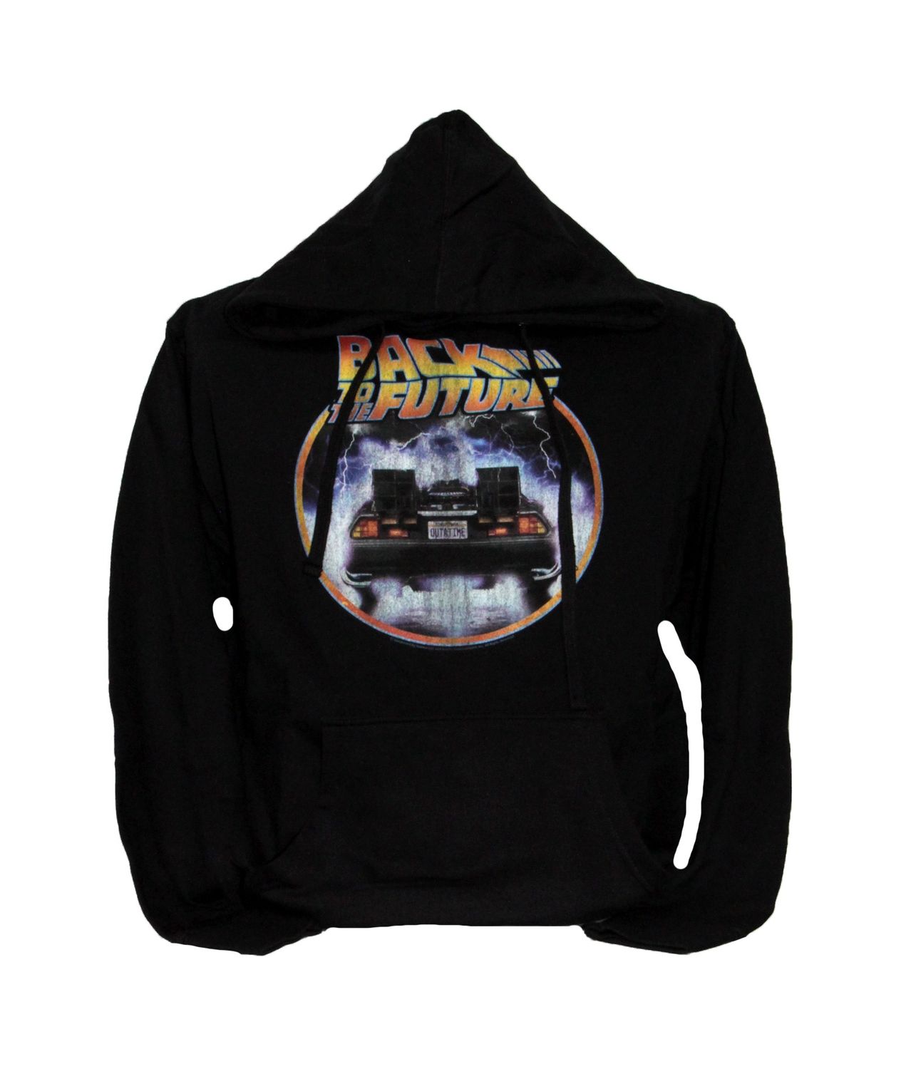 Back to the Future OUTATIME Hoodie - BLK
