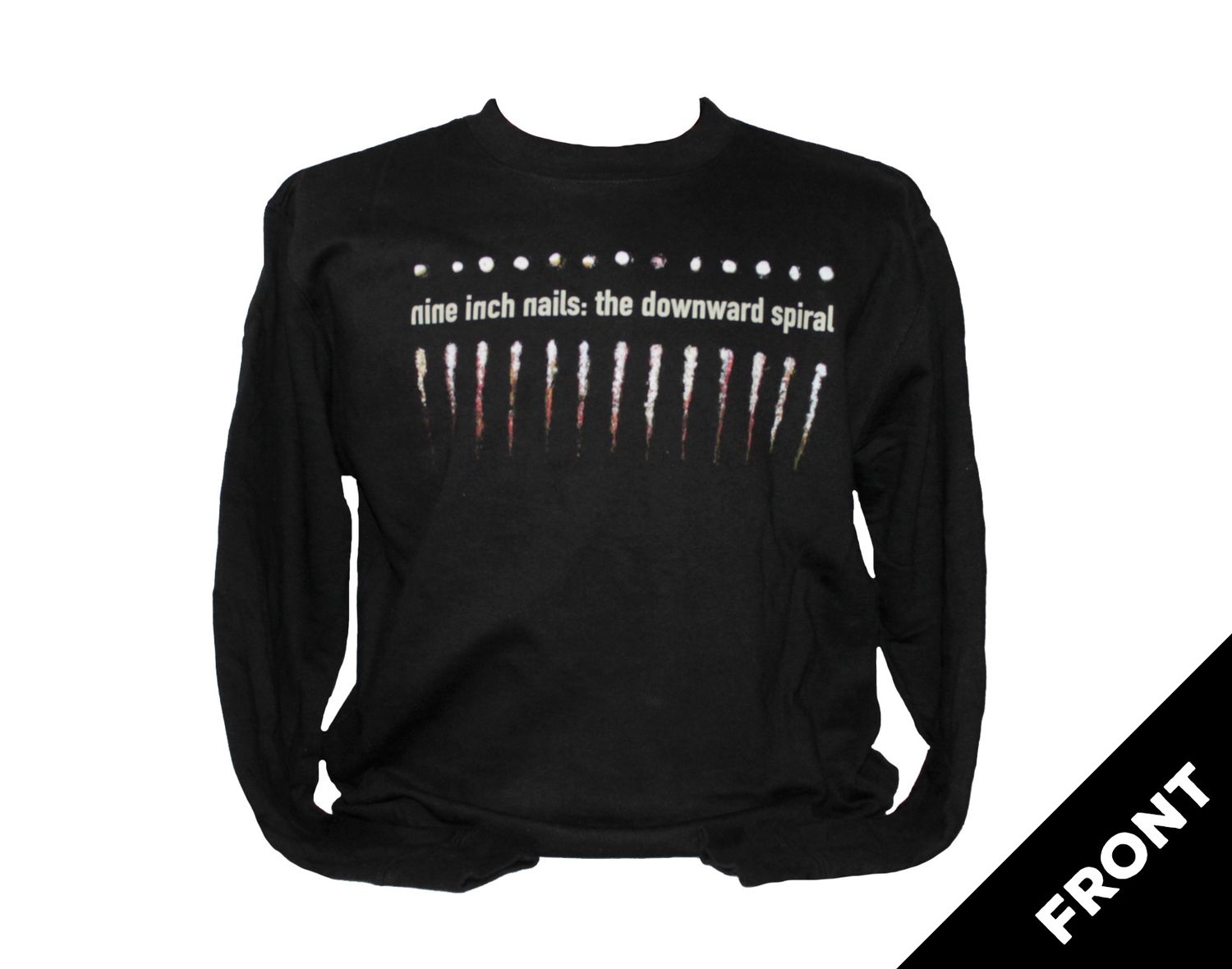 Nine Inch Nails Downward Spiral Sweater - Black