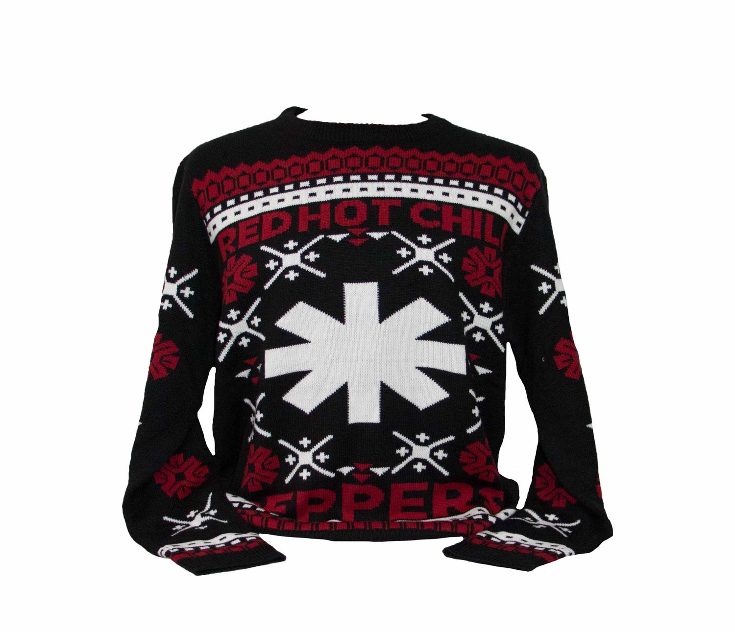Red Hot Chili Peppers - Logo "Ugly" Xmas Knit Crewneck Seater