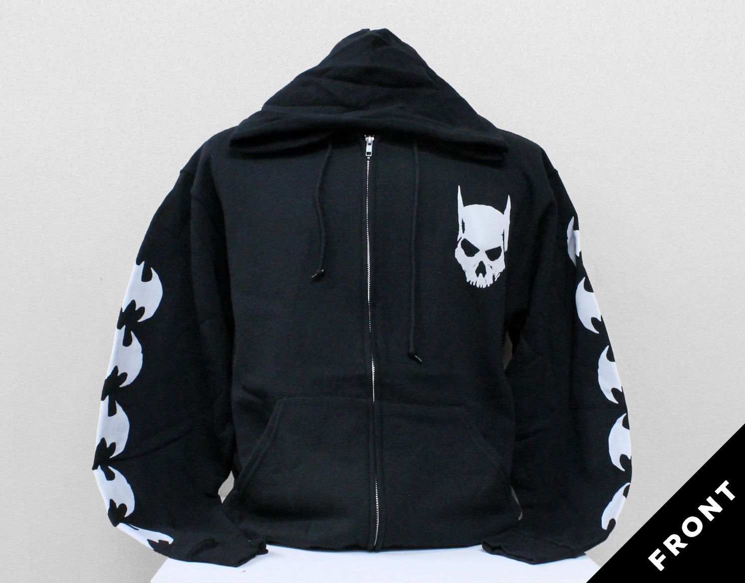 Batman Character Skull - Black Hoodie