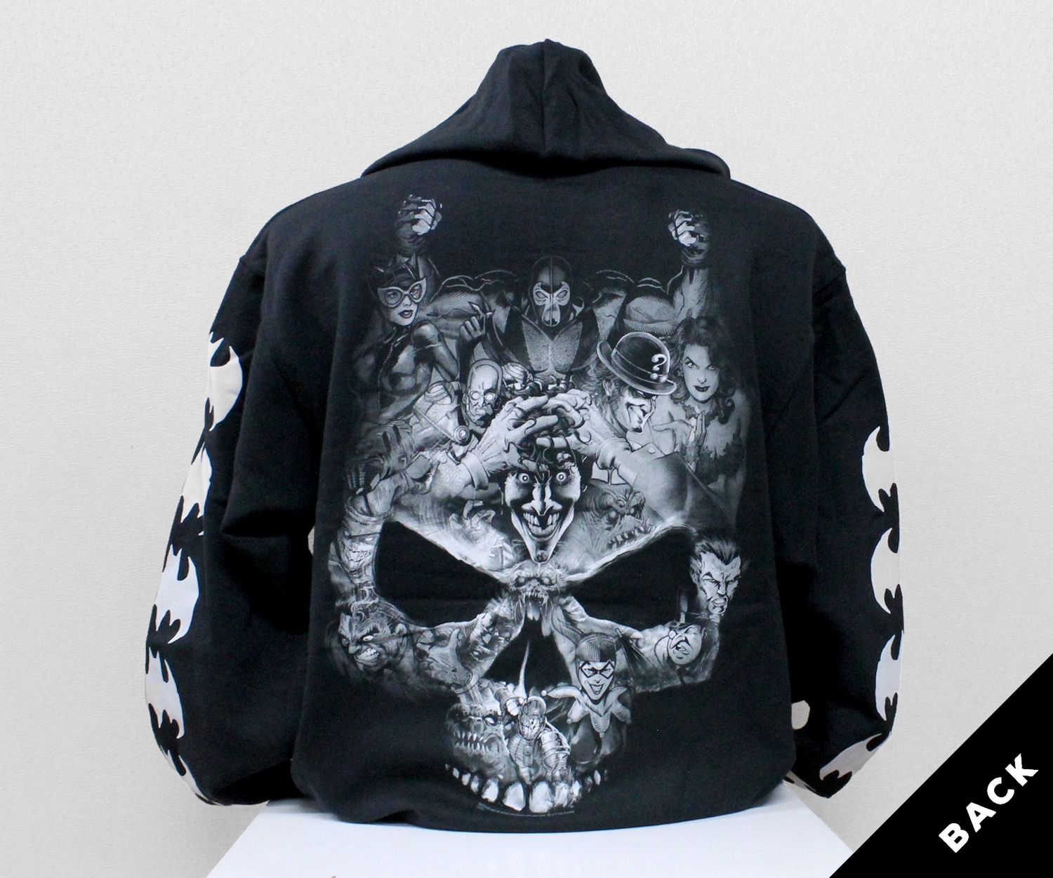 Batman Character Skull - Black Hoodie