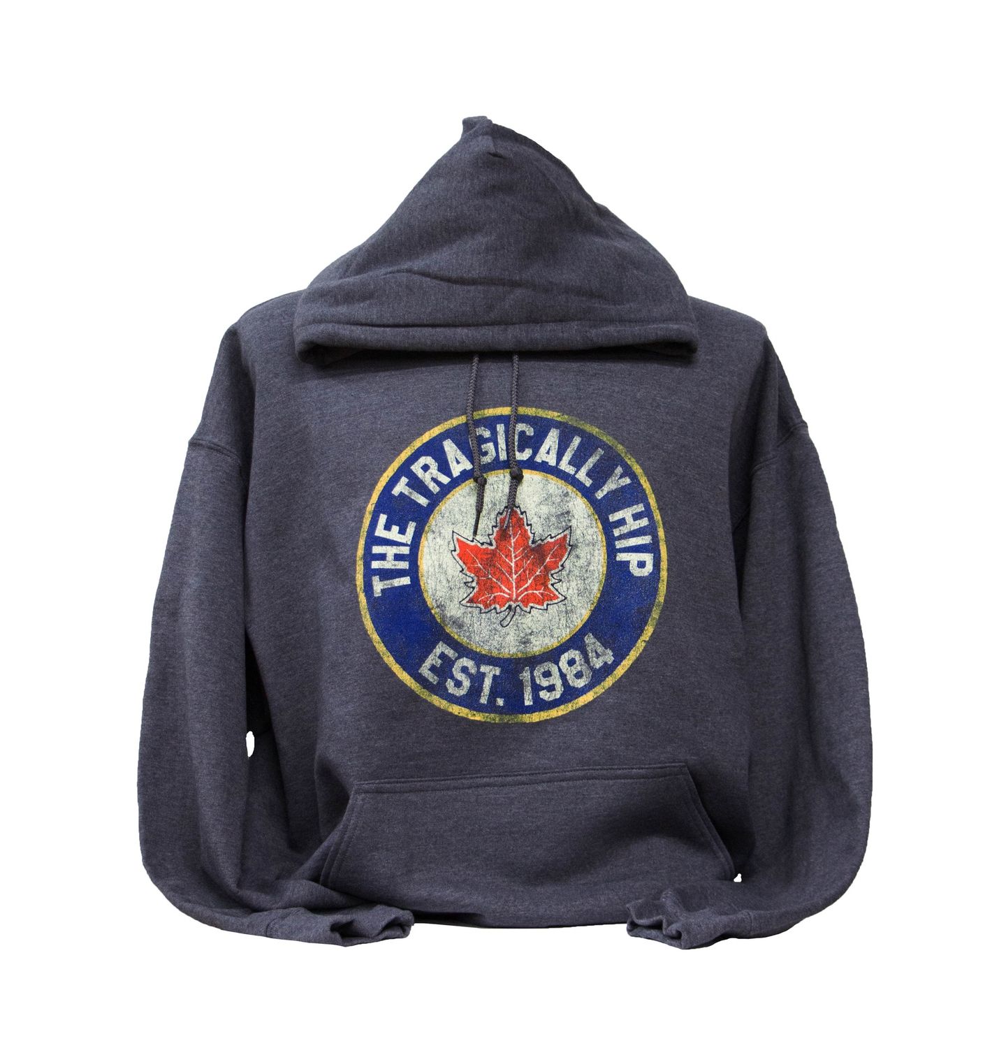 The Tragically Hip - Maple Leaf Est. 1984 Pullover Hoodie - Charcoal Grey