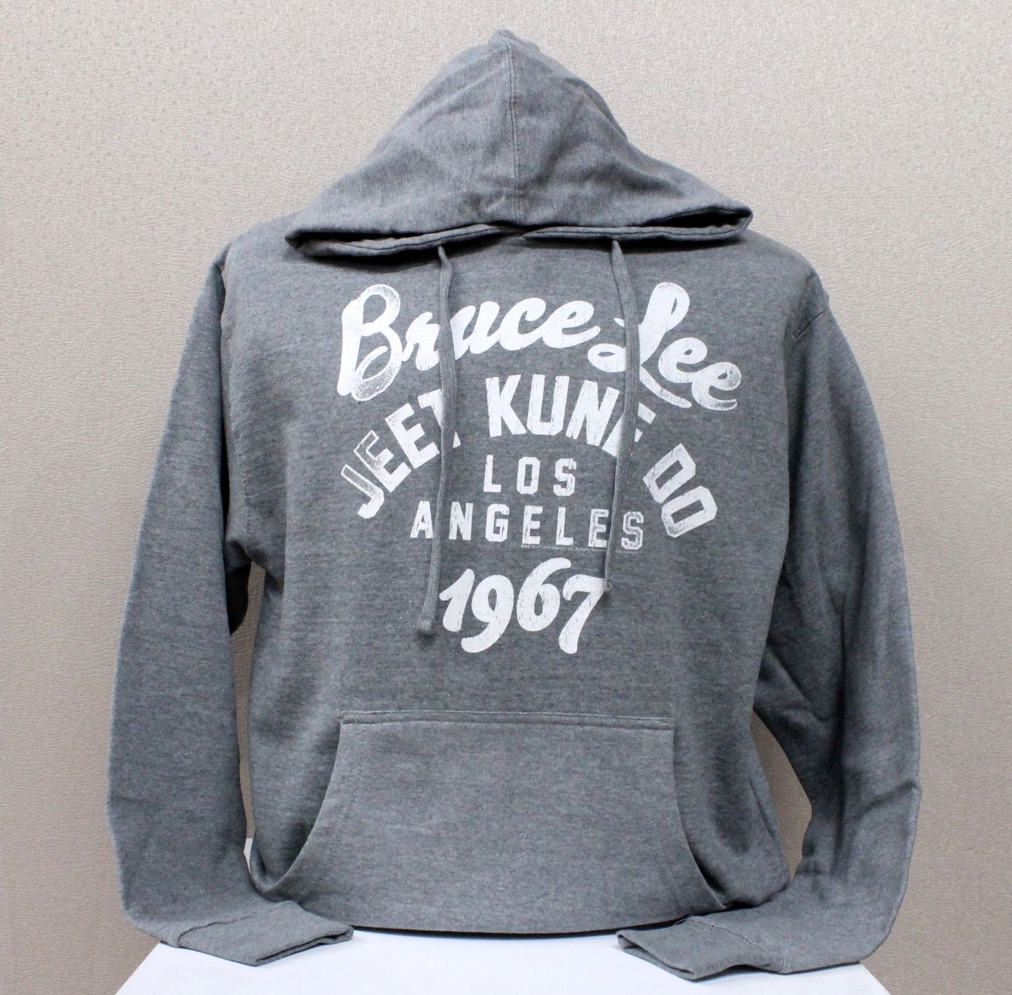 Bruce Lee Jeet Kune Do P/O Hoodie-Light Grey