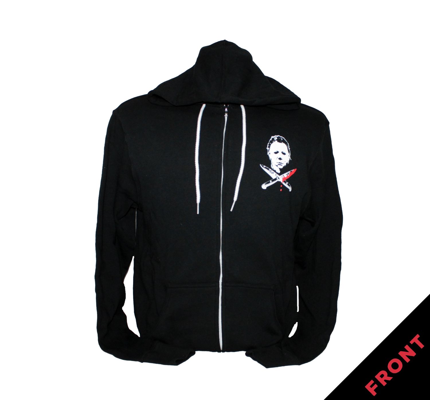 Halloween Michael Myers Zip-Up Hoodie