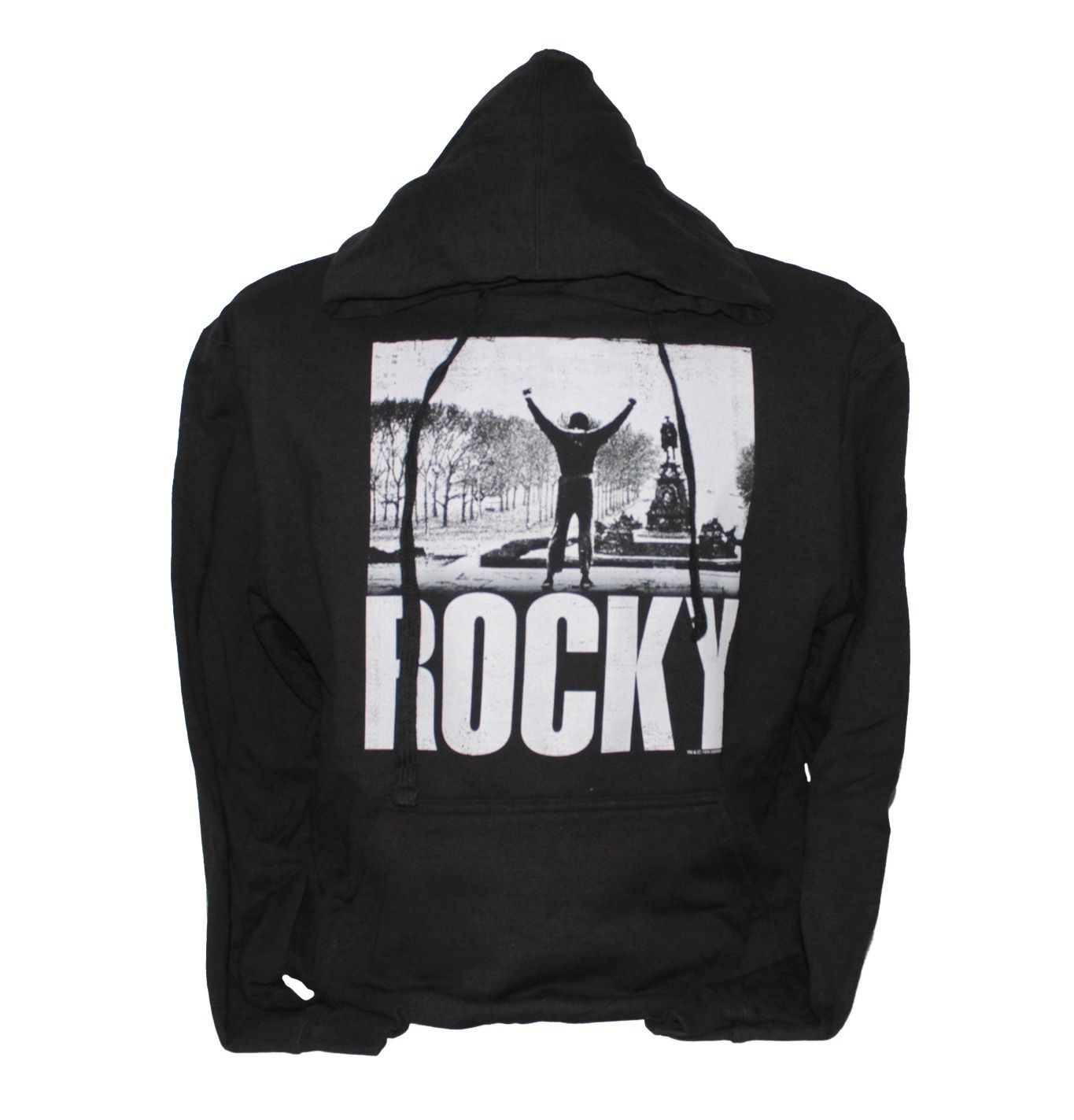 Rocky Training Pose B&amp;W - BLK