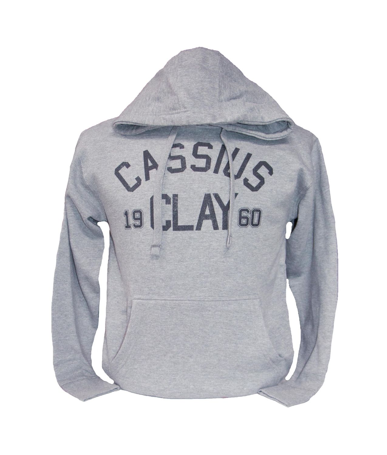 Muhammed Ali Cassius Clay Pullover Hoodie - Heather Grey