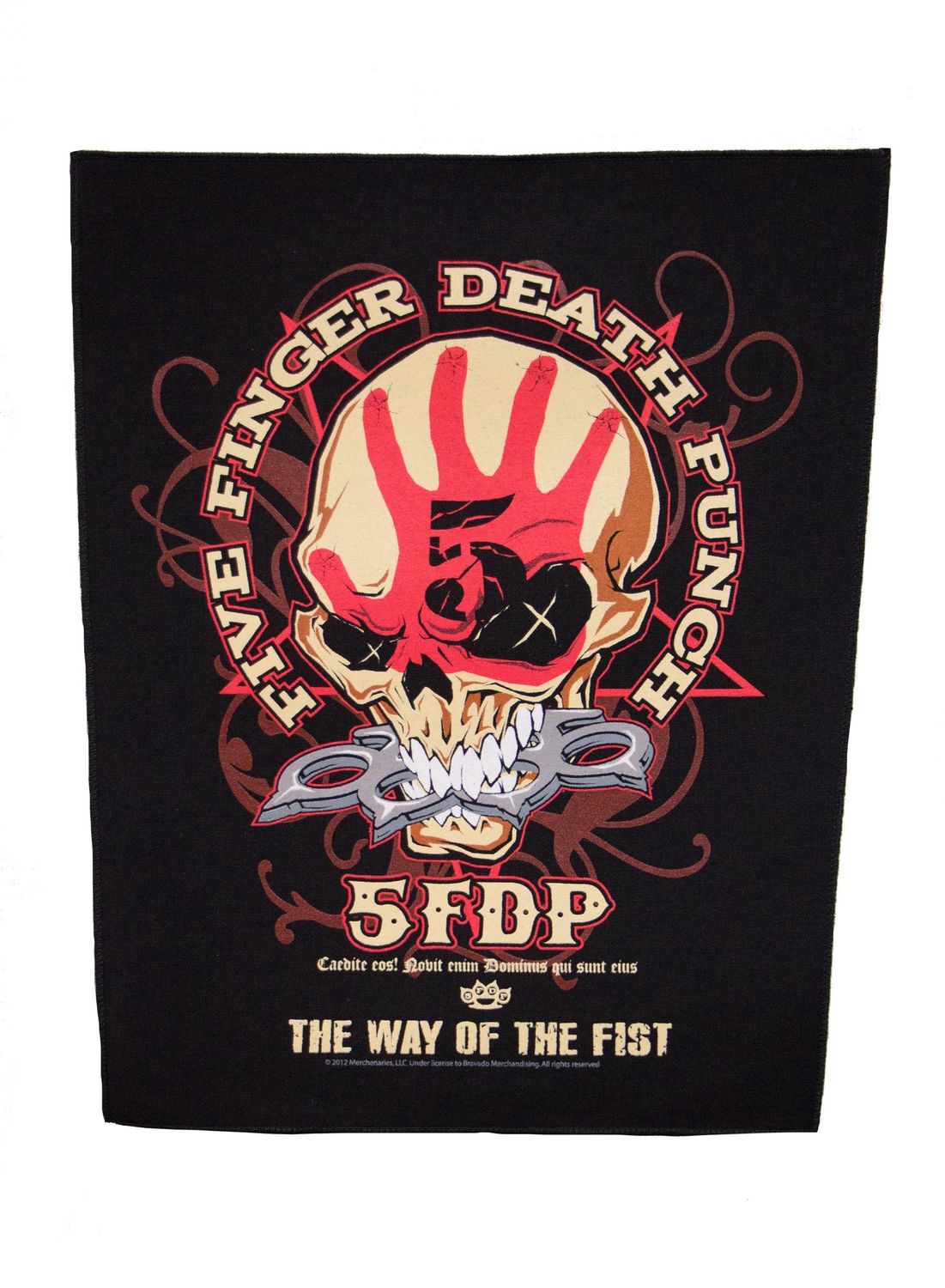 Five Finger Death Punch Way of the Fist Backpatch