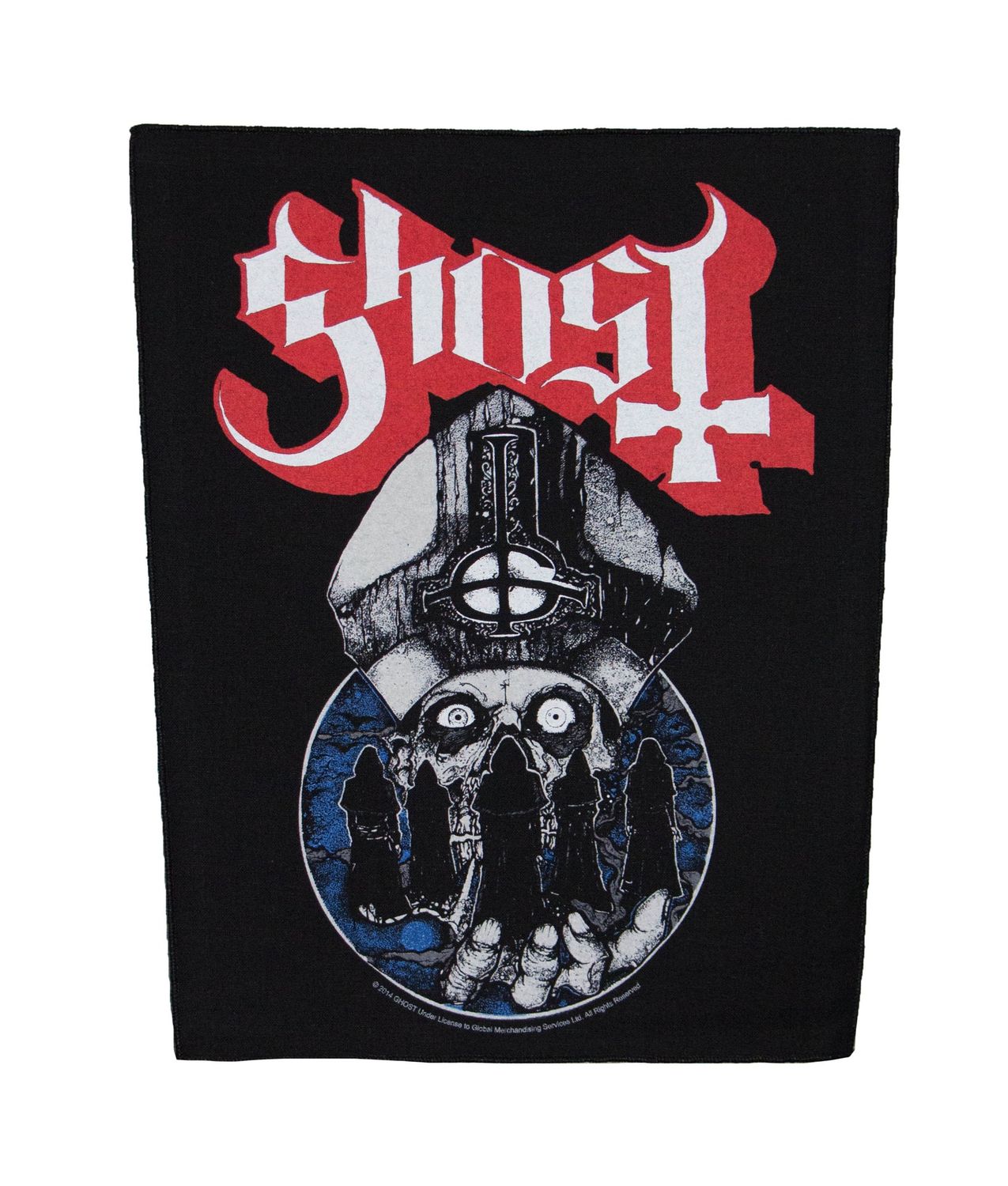 Ghost Papa Warriors / Ghouls Backpatch
