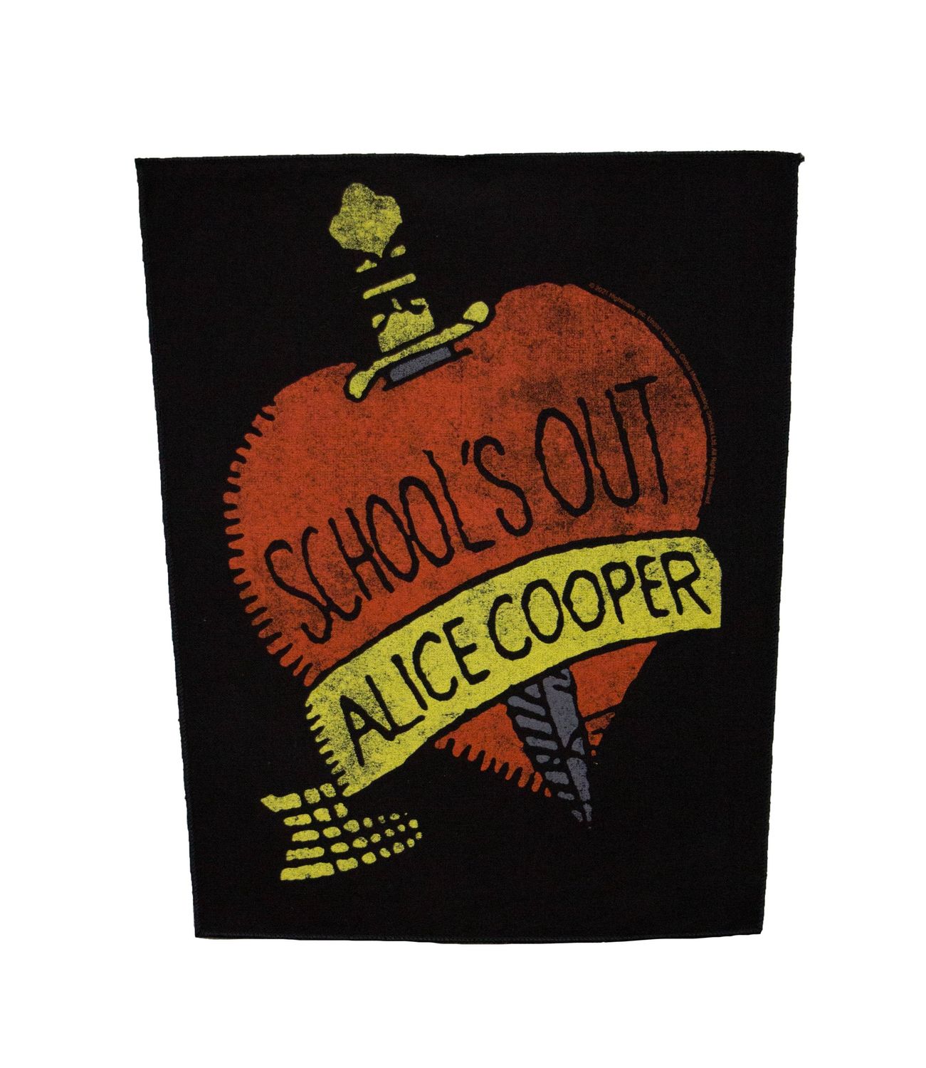 Alice Cooper School's Out Backpatch