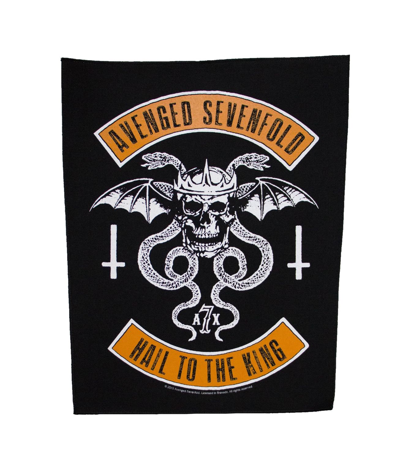 Avenged Sevenfold A7X Hail to the King Backpatch