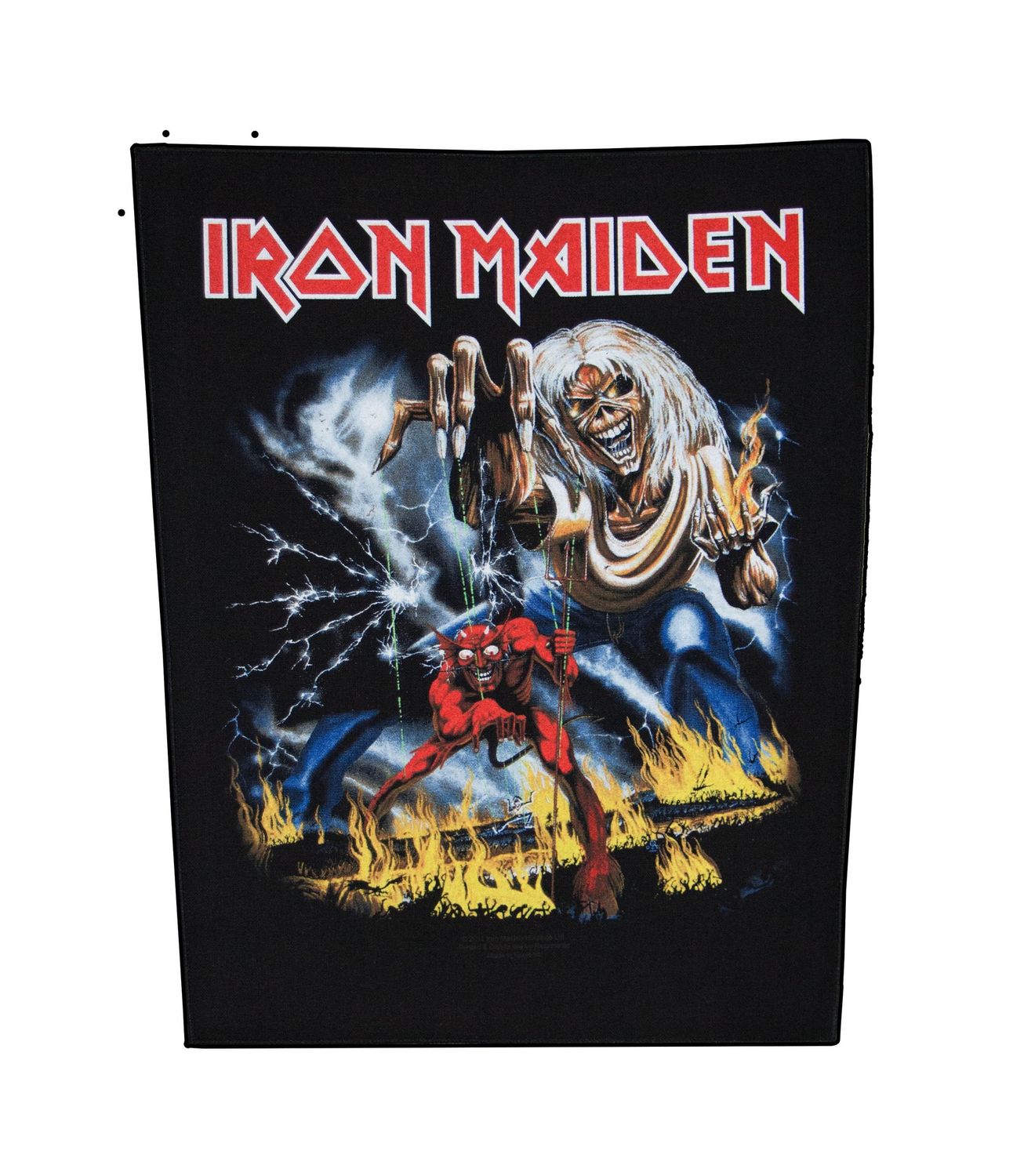 Iron Maiden Number of the Beast Backpatch