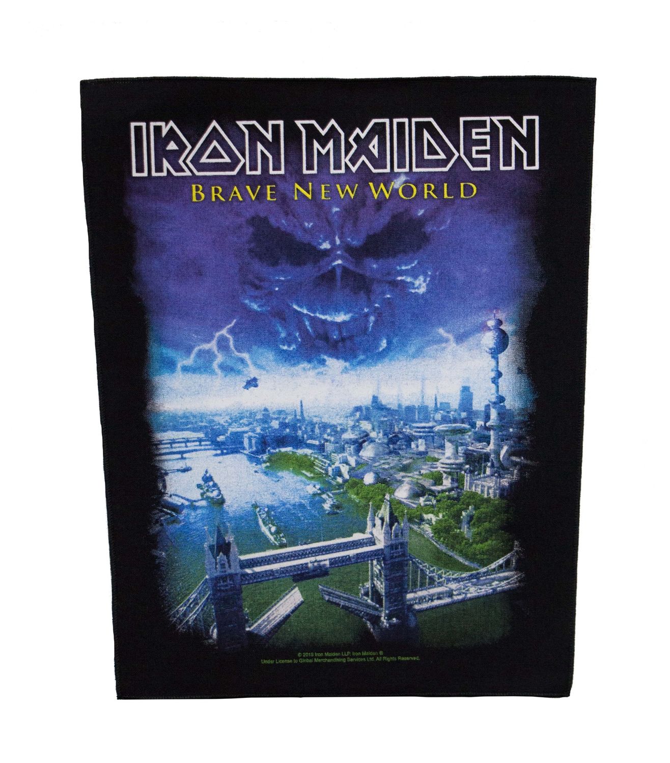 Iron Maiden A Brave New World Backpatch