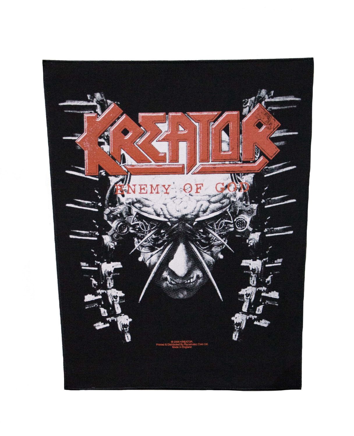 Kreator Enemy of God Backpatch