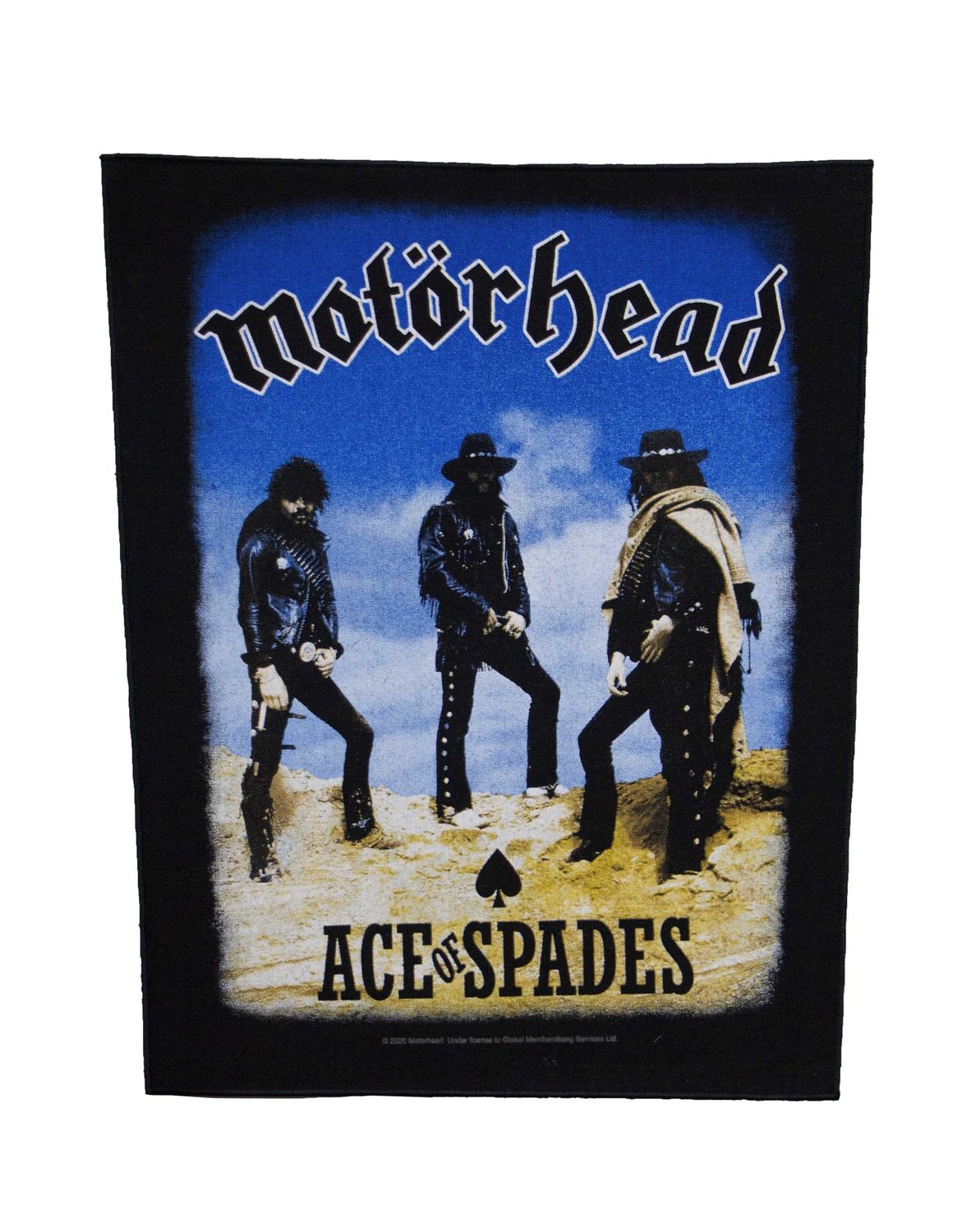 Motorhead Ace of Spades Album Cover Backpatch