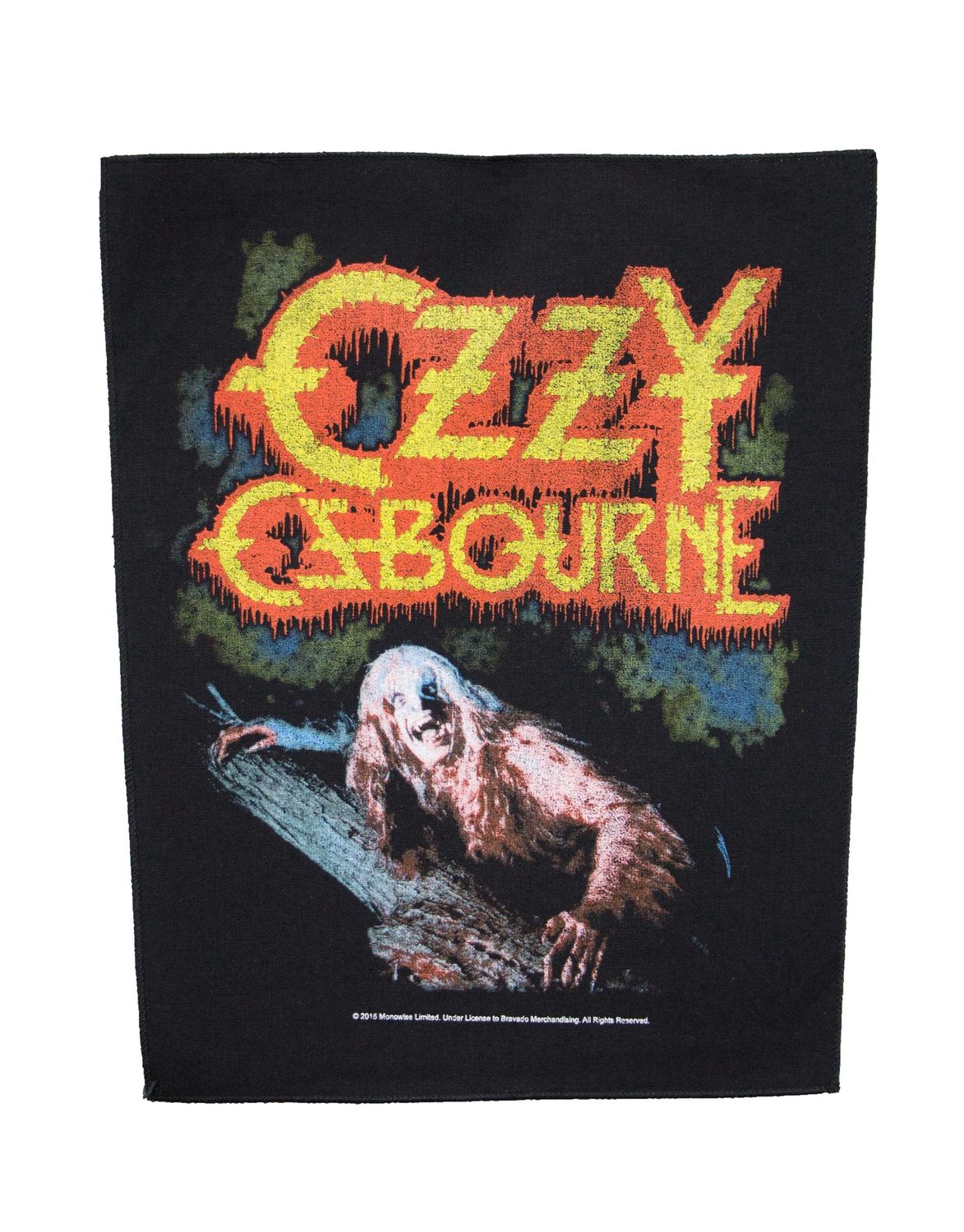 Ozzy Osborne Bark at the Moon Backpatch