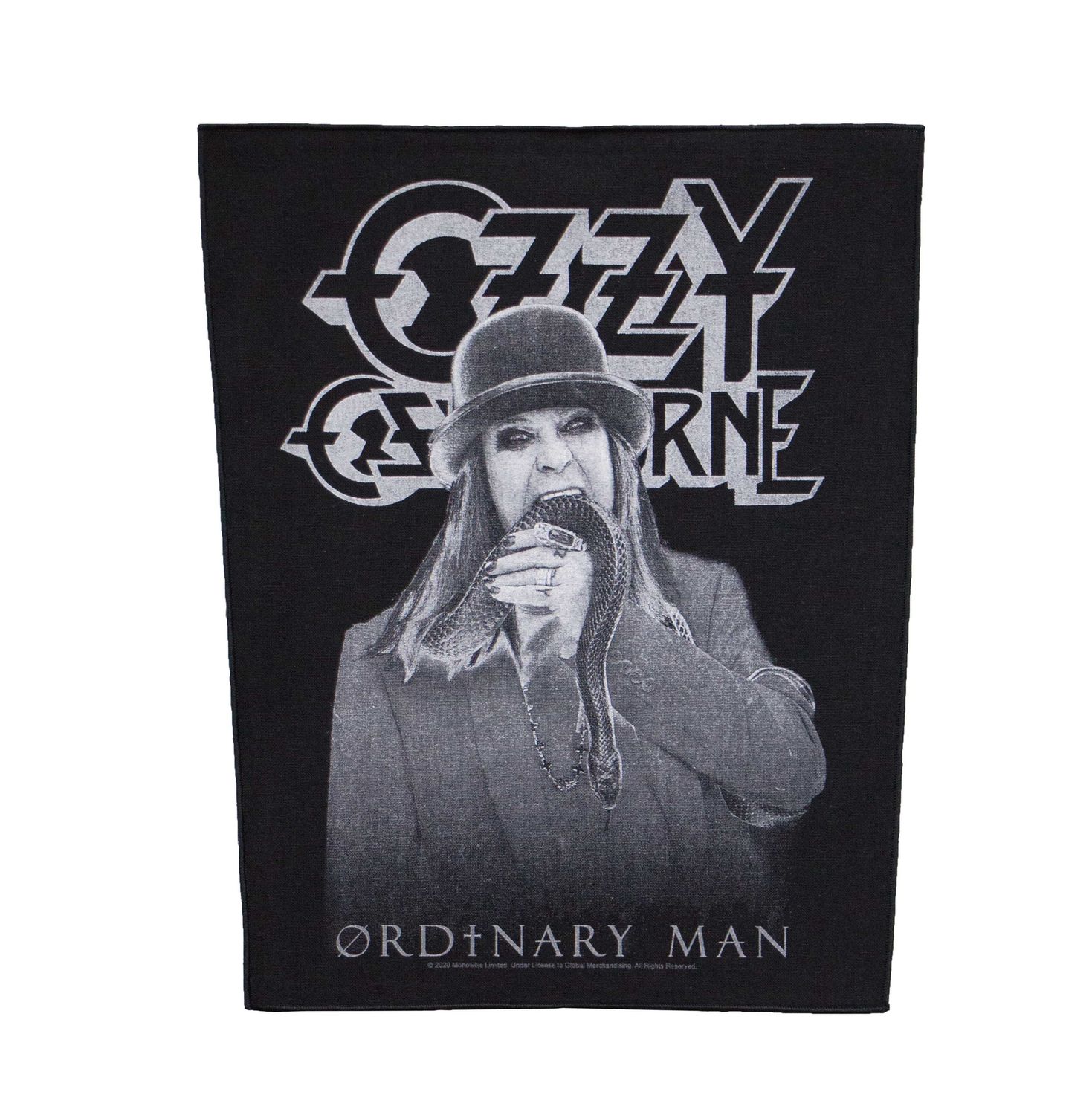 Ozzy Osbourne Ordinary Man Backpatch