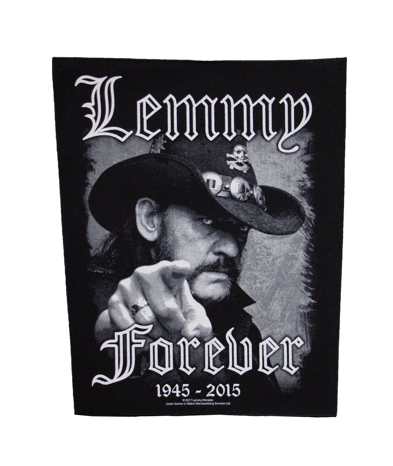 Motorhead Lemmy Forever Backpatch