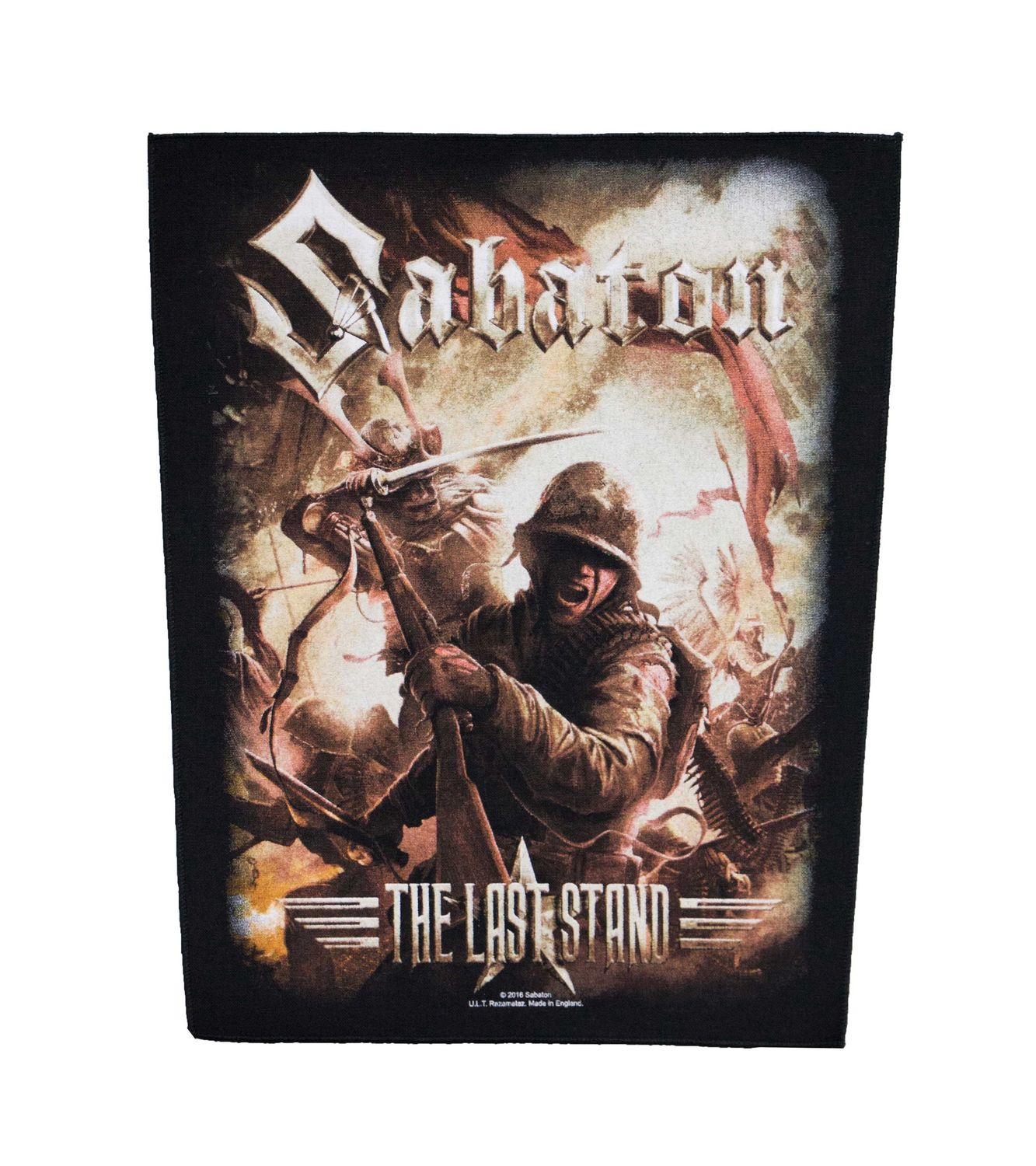 Sabaton the Last Stand Backpatch