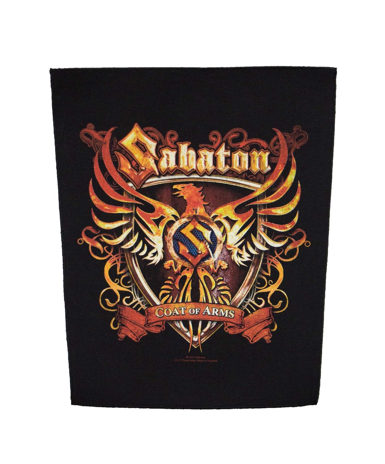 Sabaton Coat of Arms Backpatch