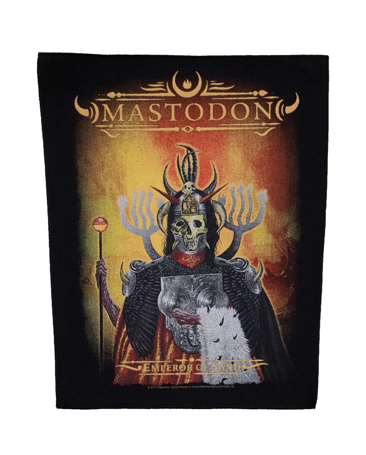 Mastodon Emperor of Sand Backpatch