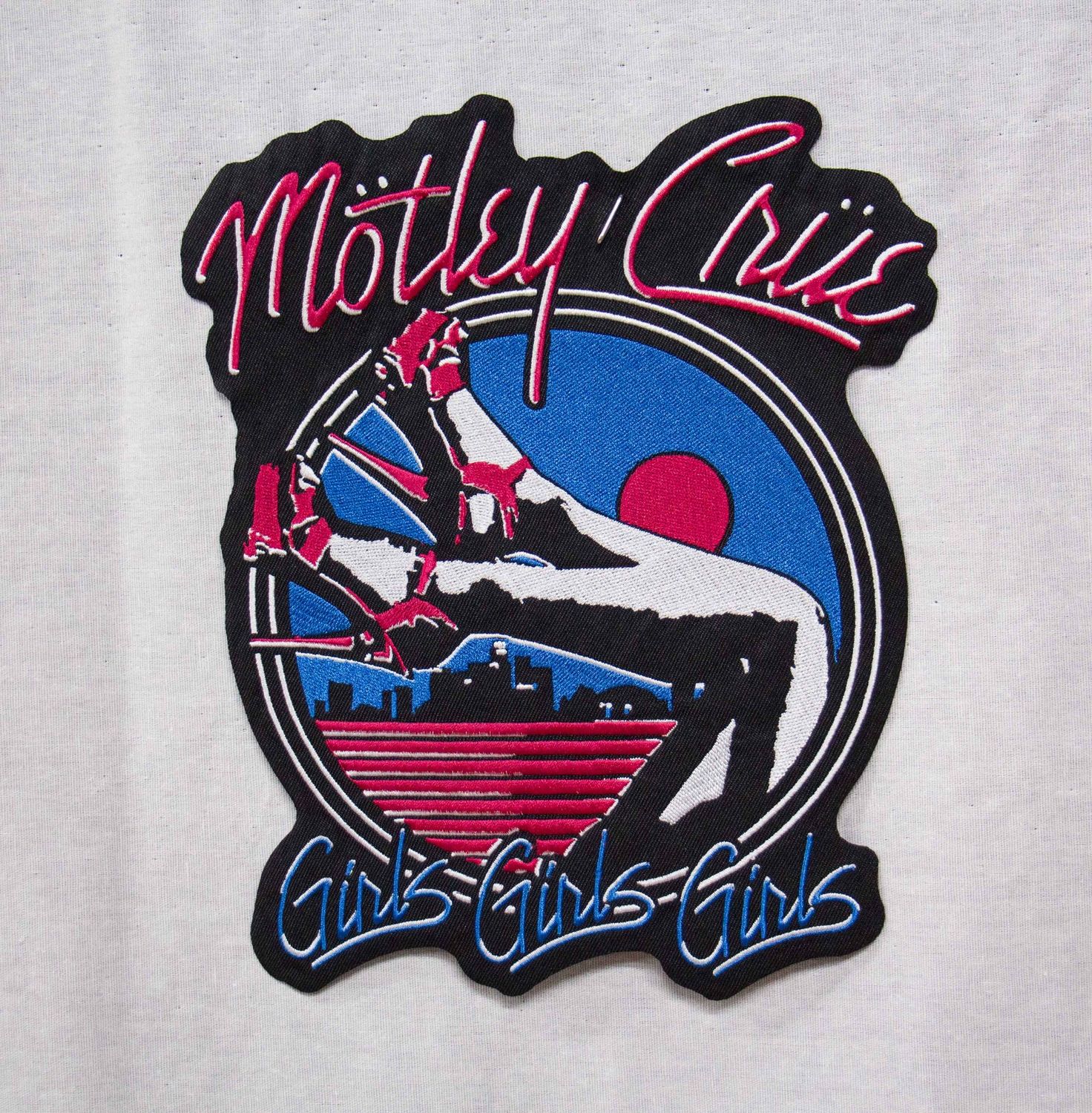 Motley Crue - Girls Girls Girls - Oversized Iron-On Patch