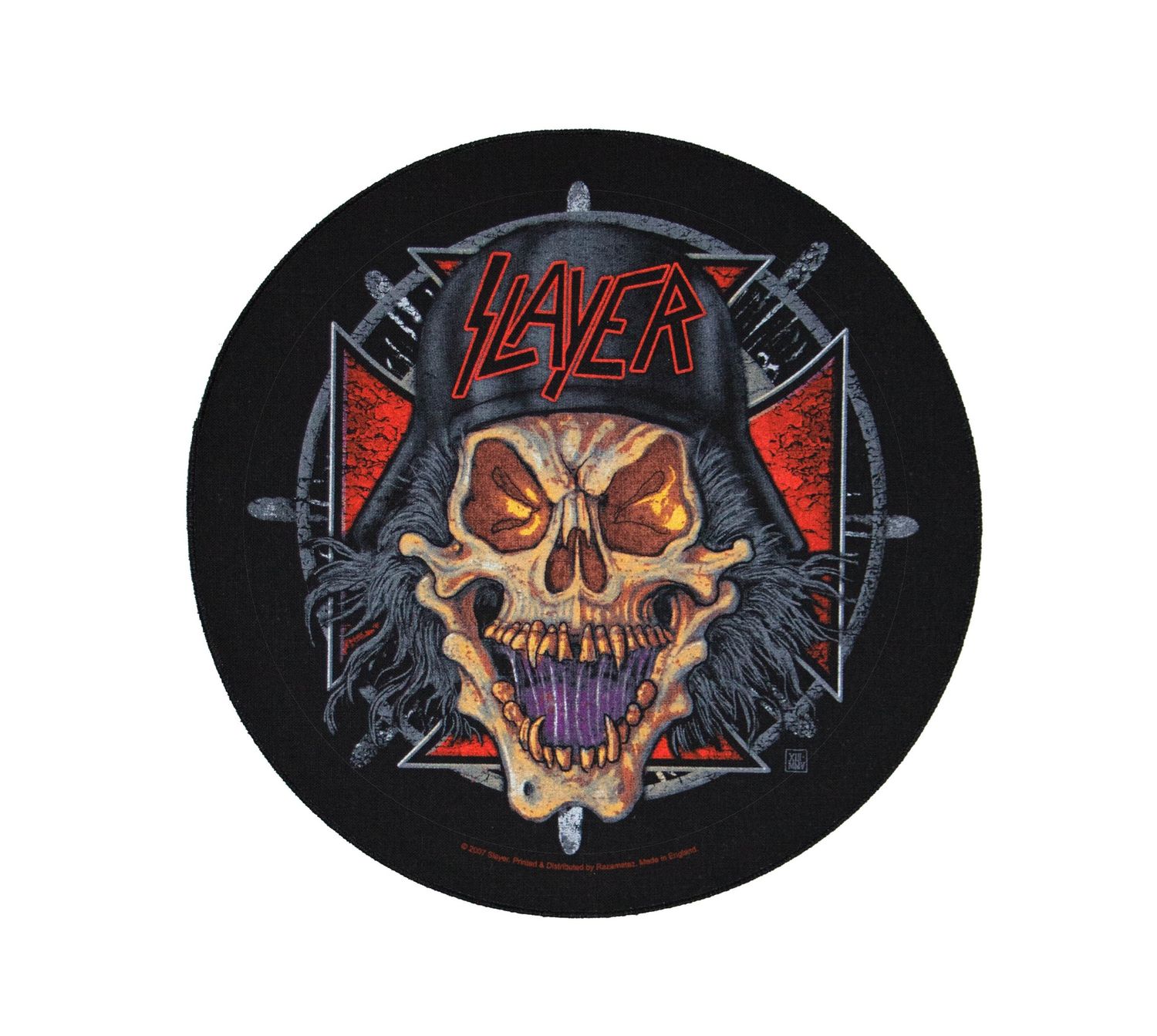 Slayer - Wehrmacht Circle Backpatch