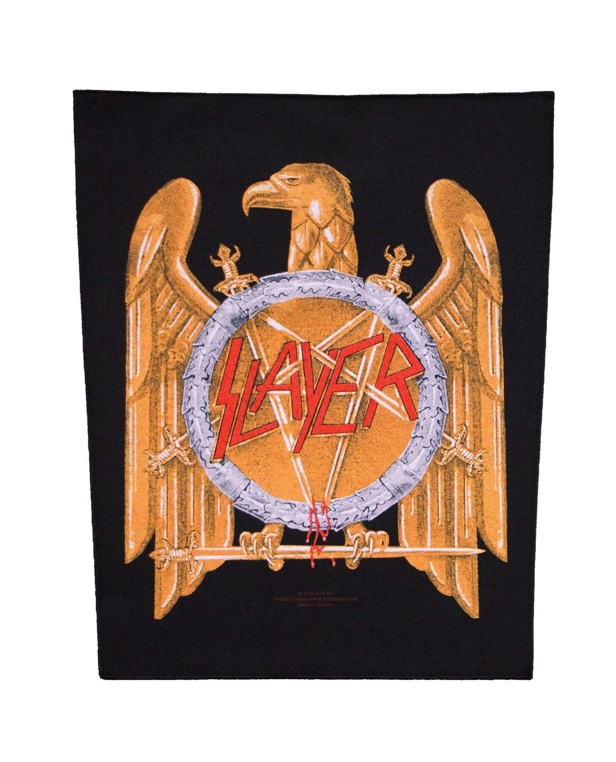 Slayer Golden Eagle Backpatch