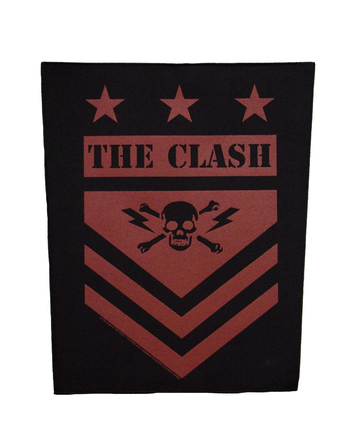 The Clash Military Shield Backpatch