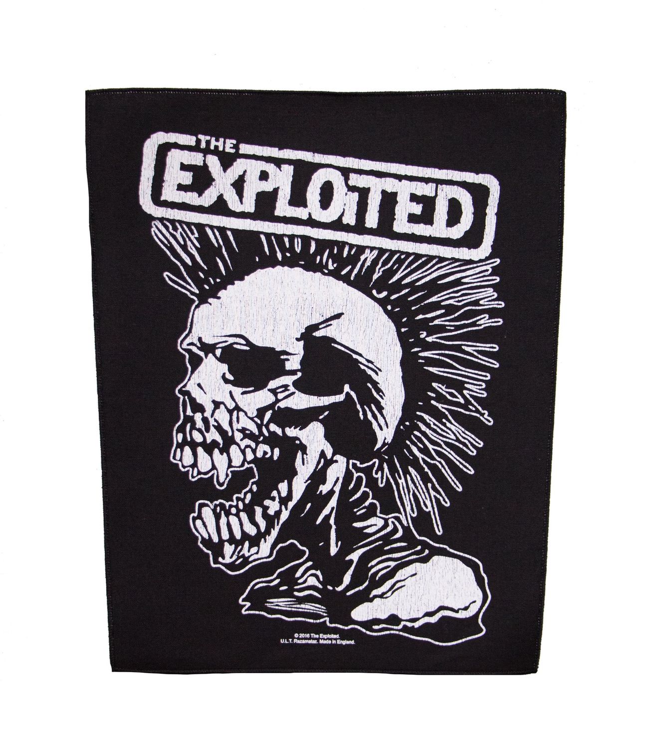 The Exploited Skull-Hawk Backpatch
