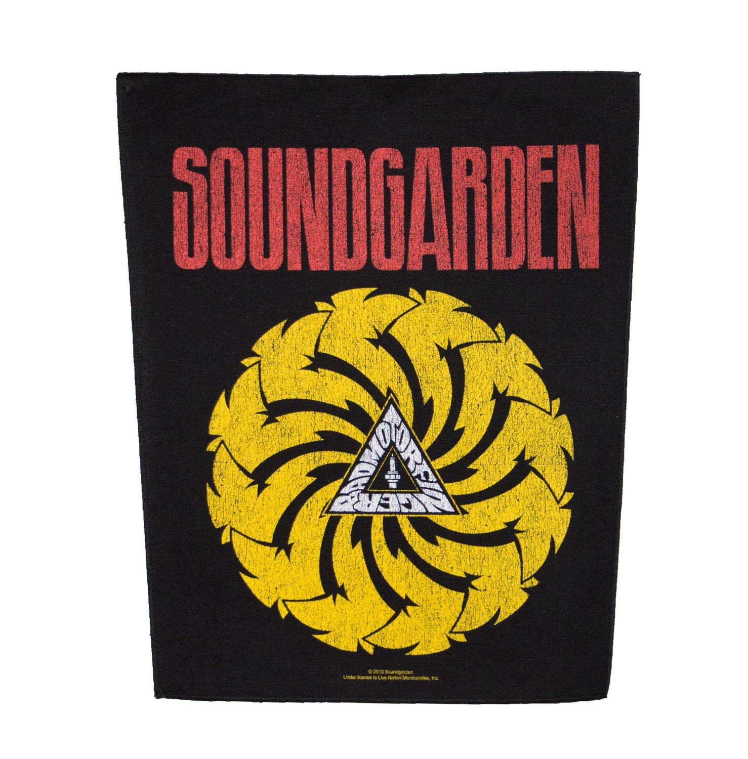Soundgarden Bad Motorfinger Backpatch