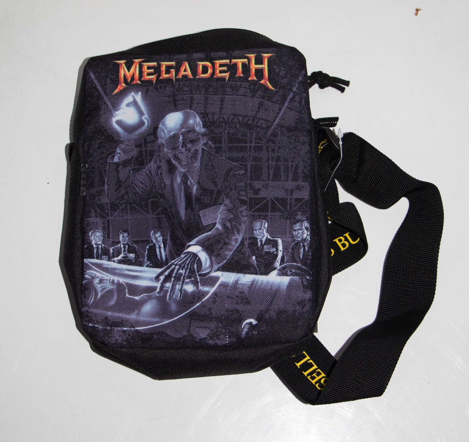 Megadeth - Peace Sells (Rust in Peace B&amp;W) Crossbody Bag