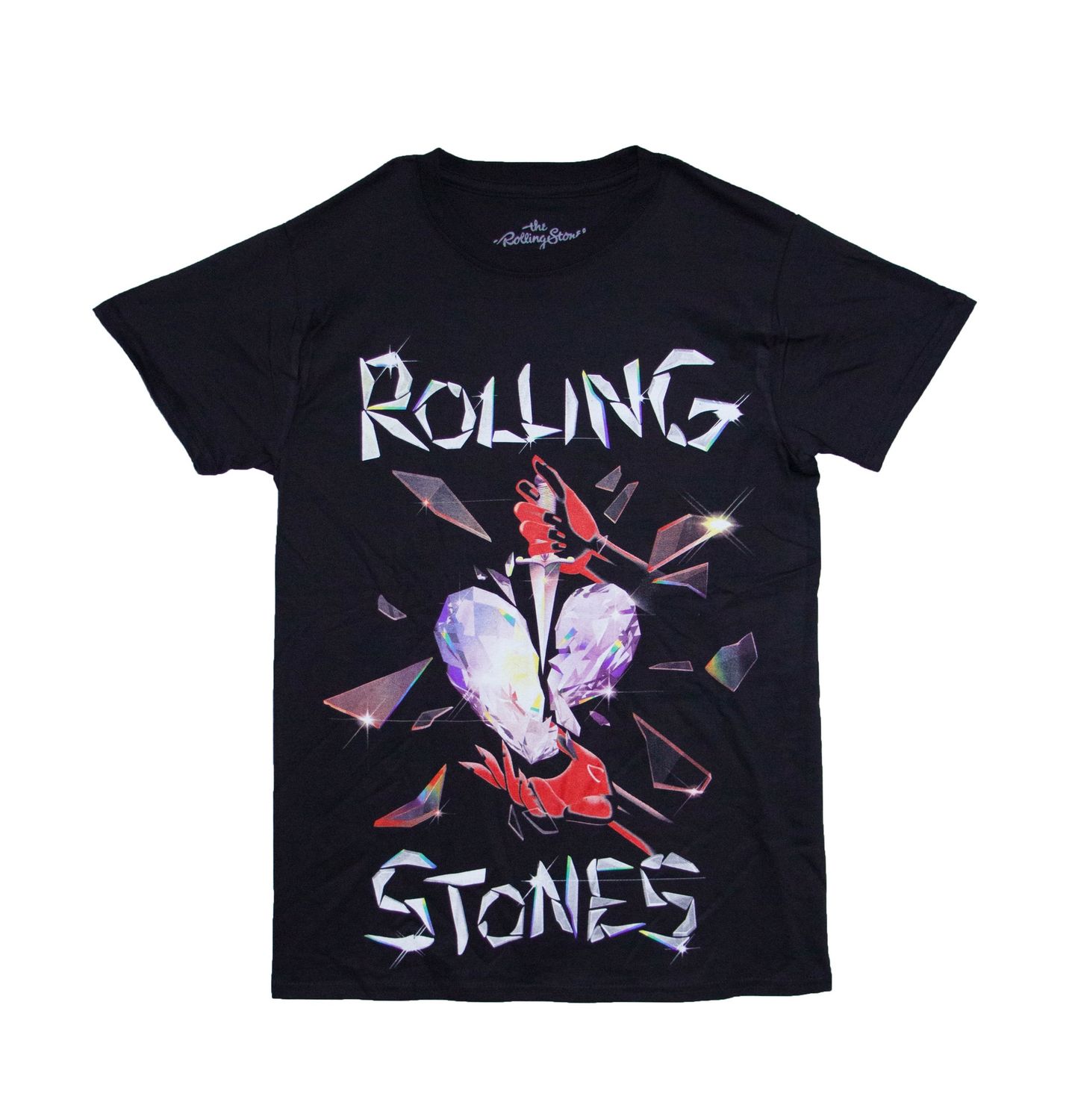 Rolling Stones Hackney Diamonds Heart - BLK