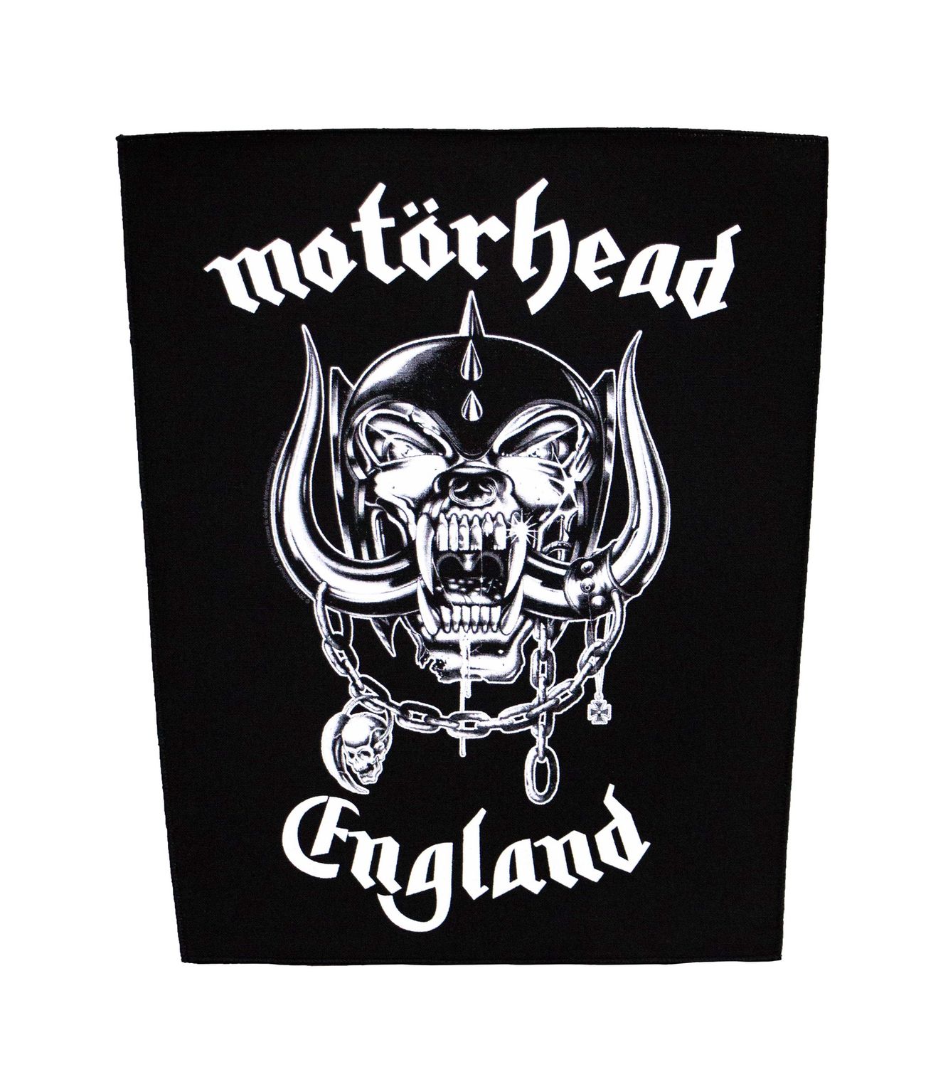 Motorhead England Sew-On Backpatch